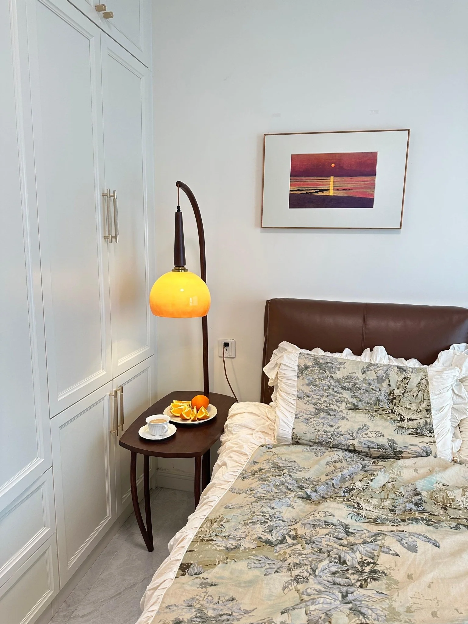 Cantilever Wood Accent Floor Lamp - Image 16