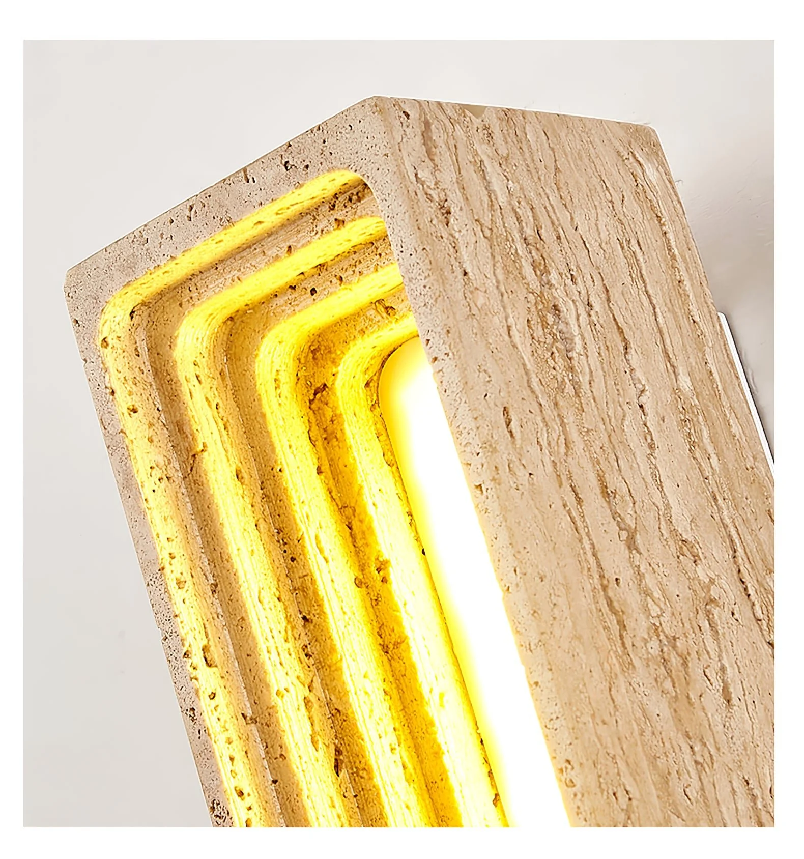 Canyon Travertine Wall Sconce - Image 11