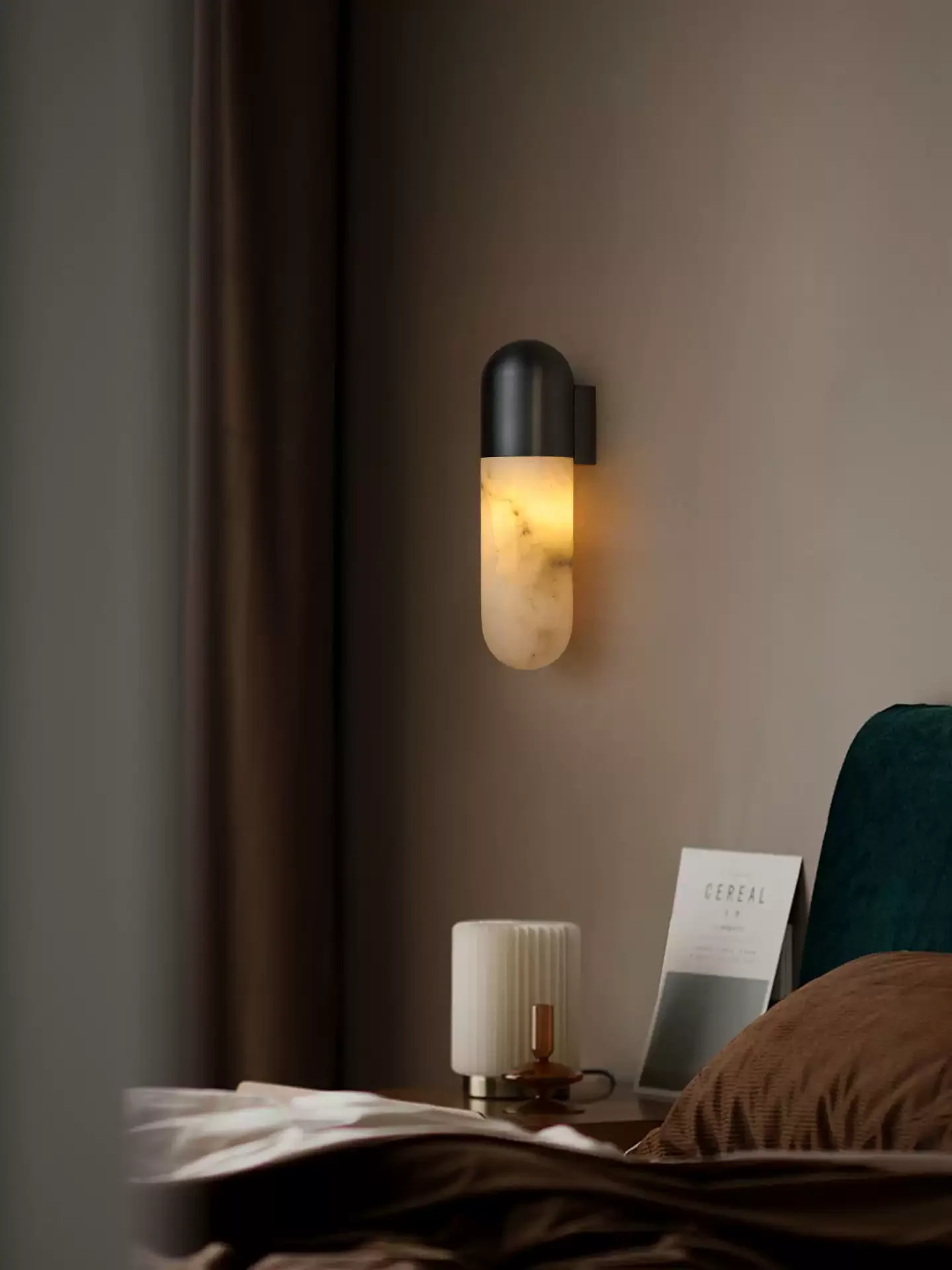Capsule Alabaster Sconce - Image 3