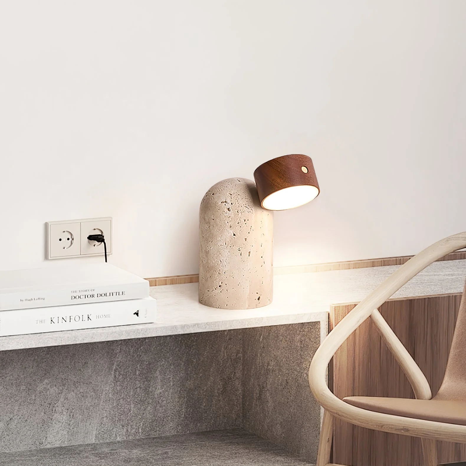 Capsule Stone Table Lamp - Image 4