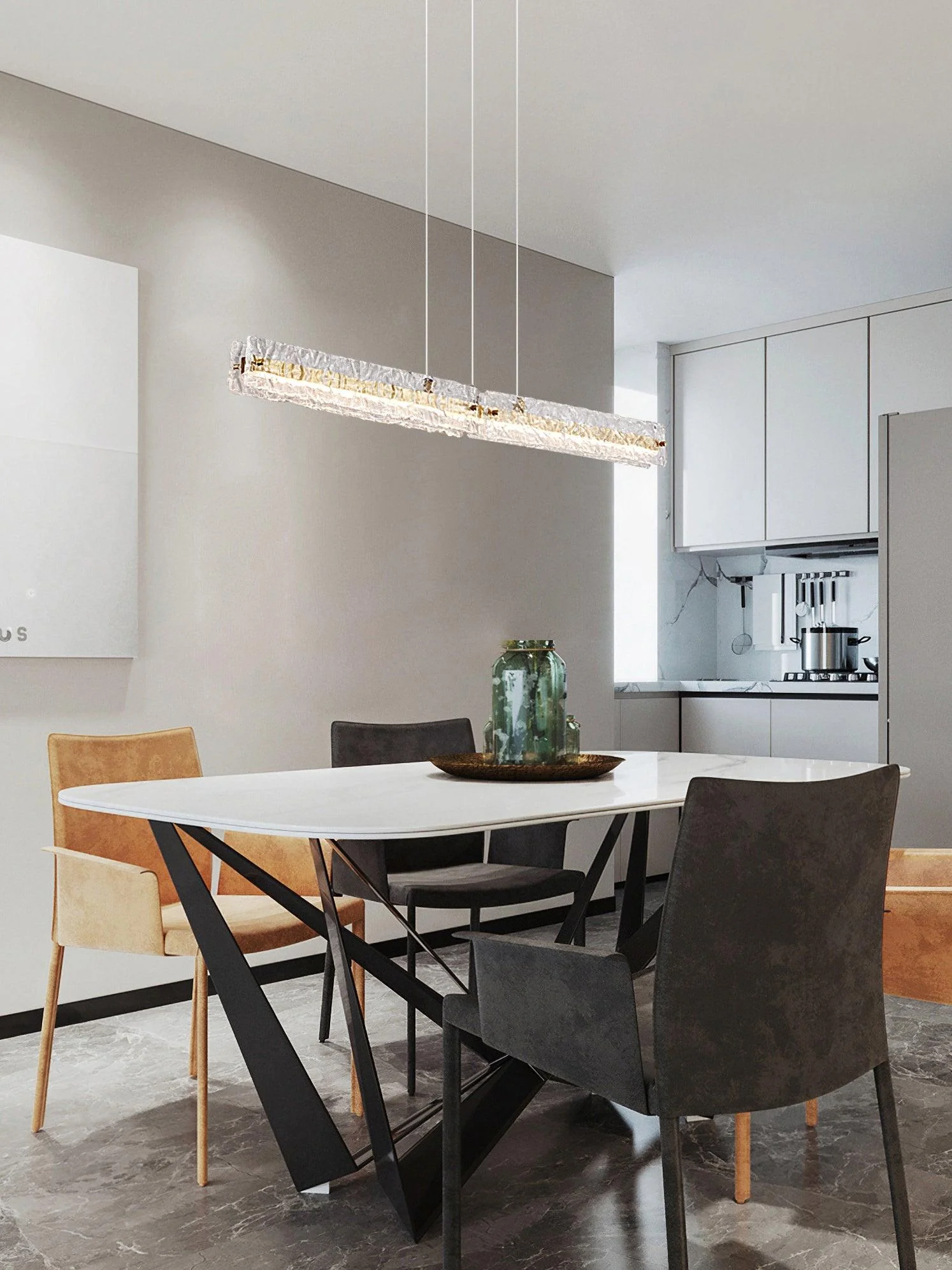 Capuccio LED Linear Pendant Lamp - Image 4