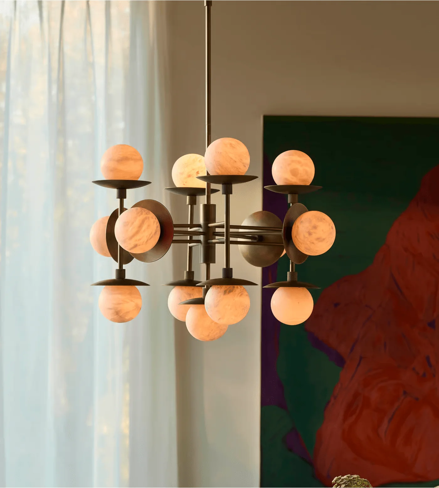 Cara Alabaster Chandelier - Image 2
