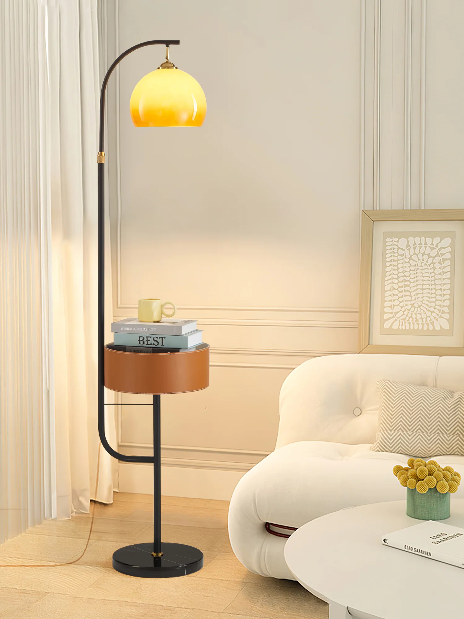 Caramel Arch Floor Lamp - Image 8