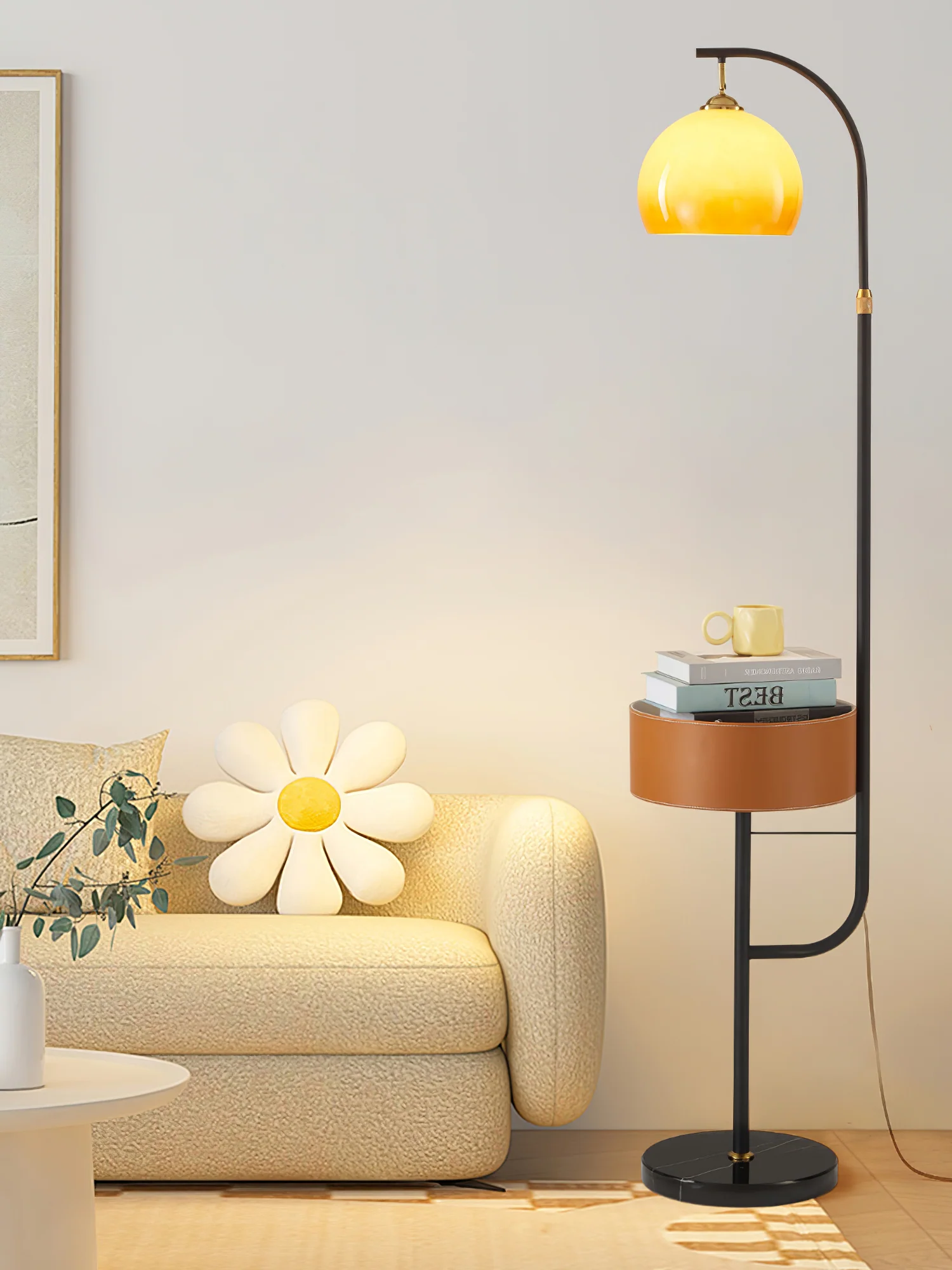 Caramel Arch Floor Lamp - Image 9