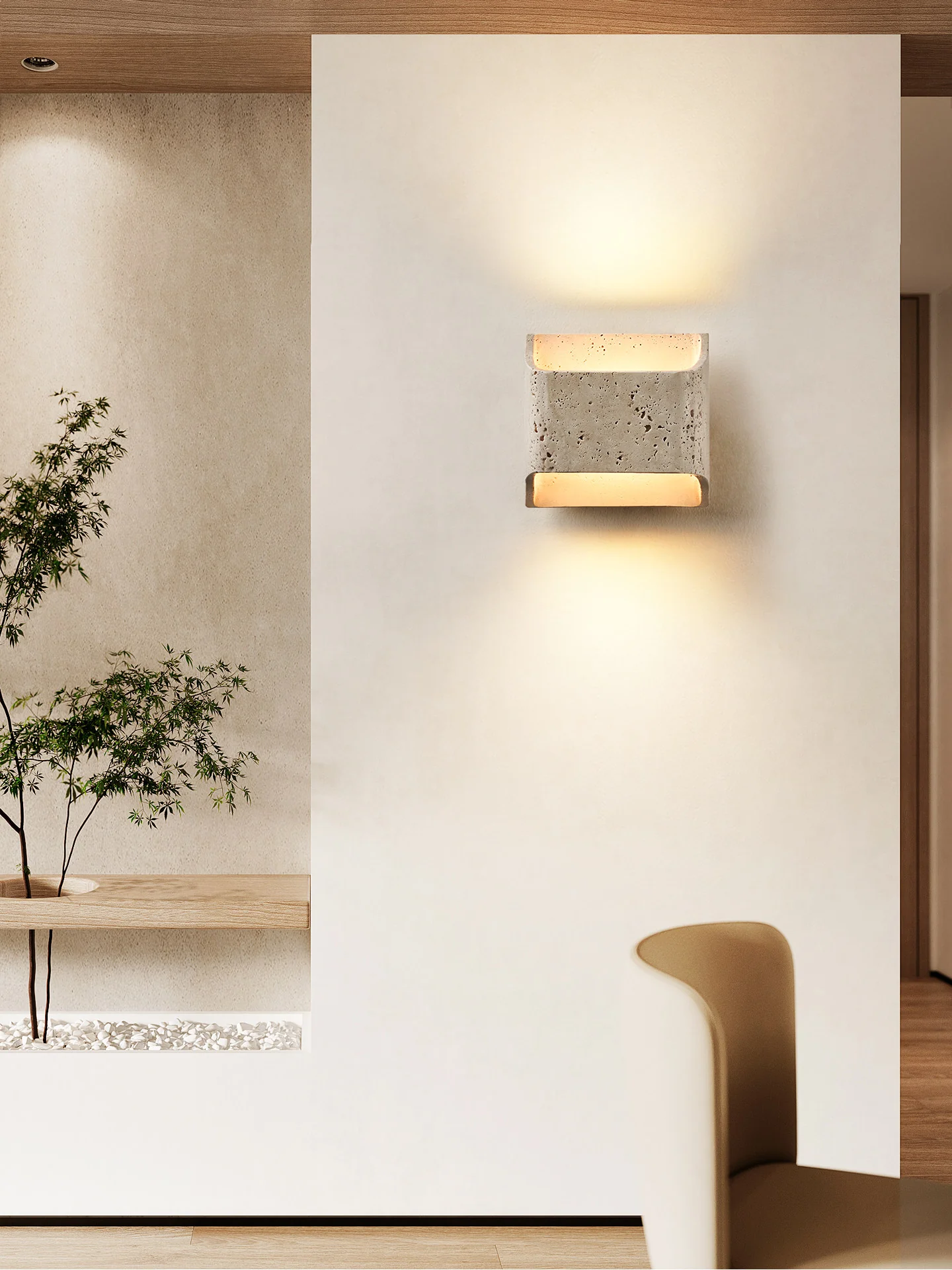 Carra Glow Block Wall Light - Image 3