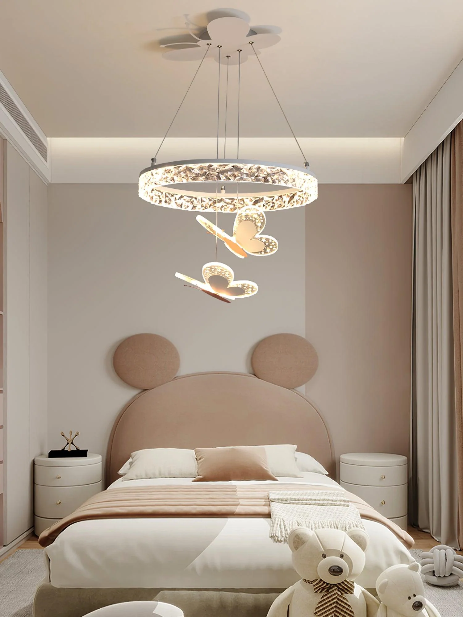 Cartoon Butterfly Acrylic Pendant Lamp - Image 12