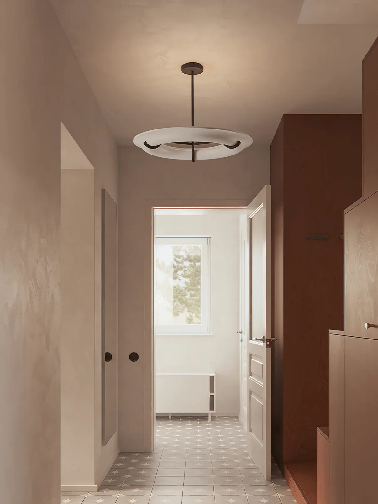 Carve Alabaster Pendant Light - Image 12