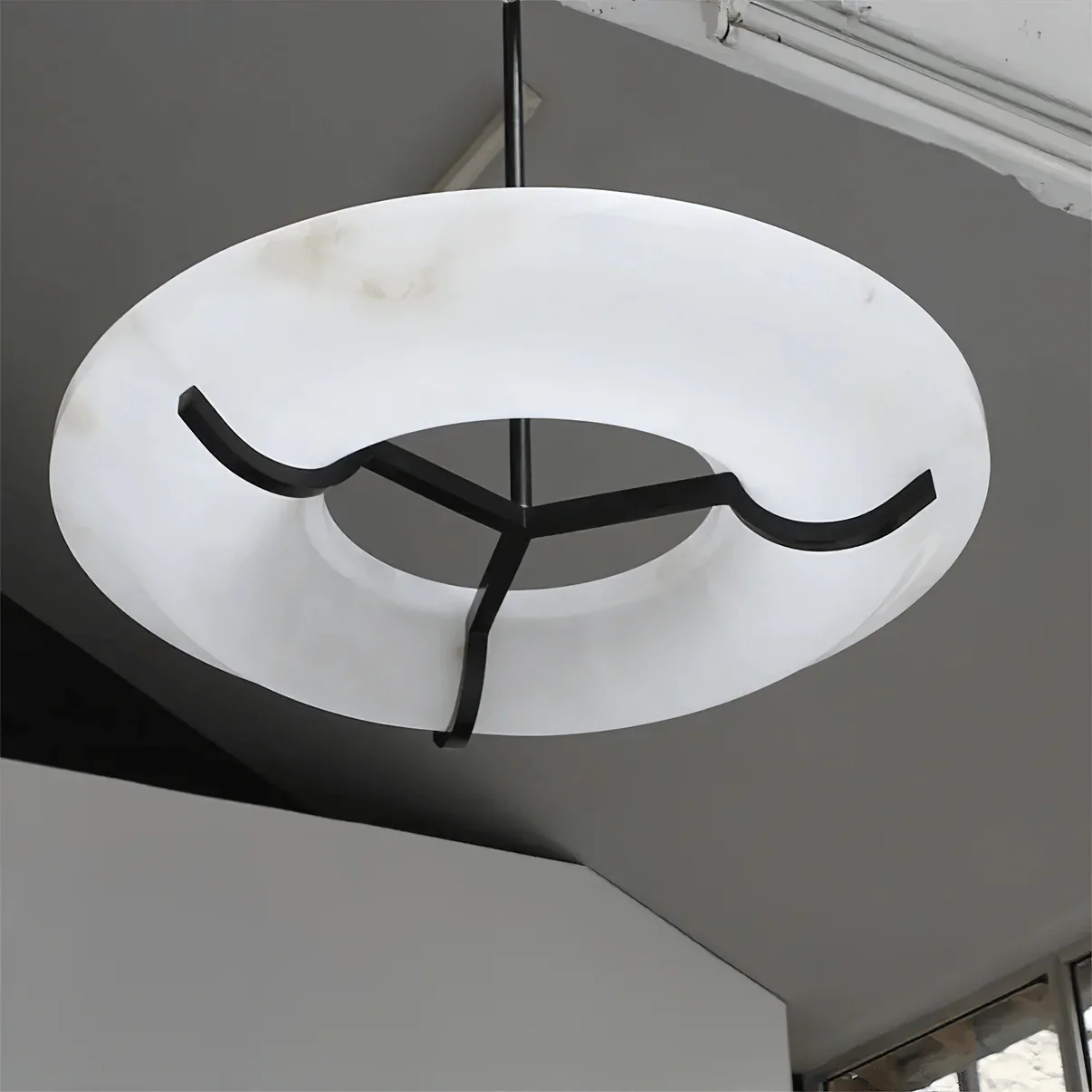 Carve Alabaster Pendant Light - Image 14