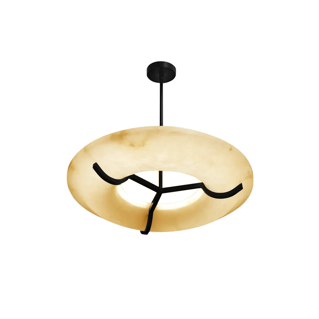 Carve Alabaster Pendant Light - Image 16