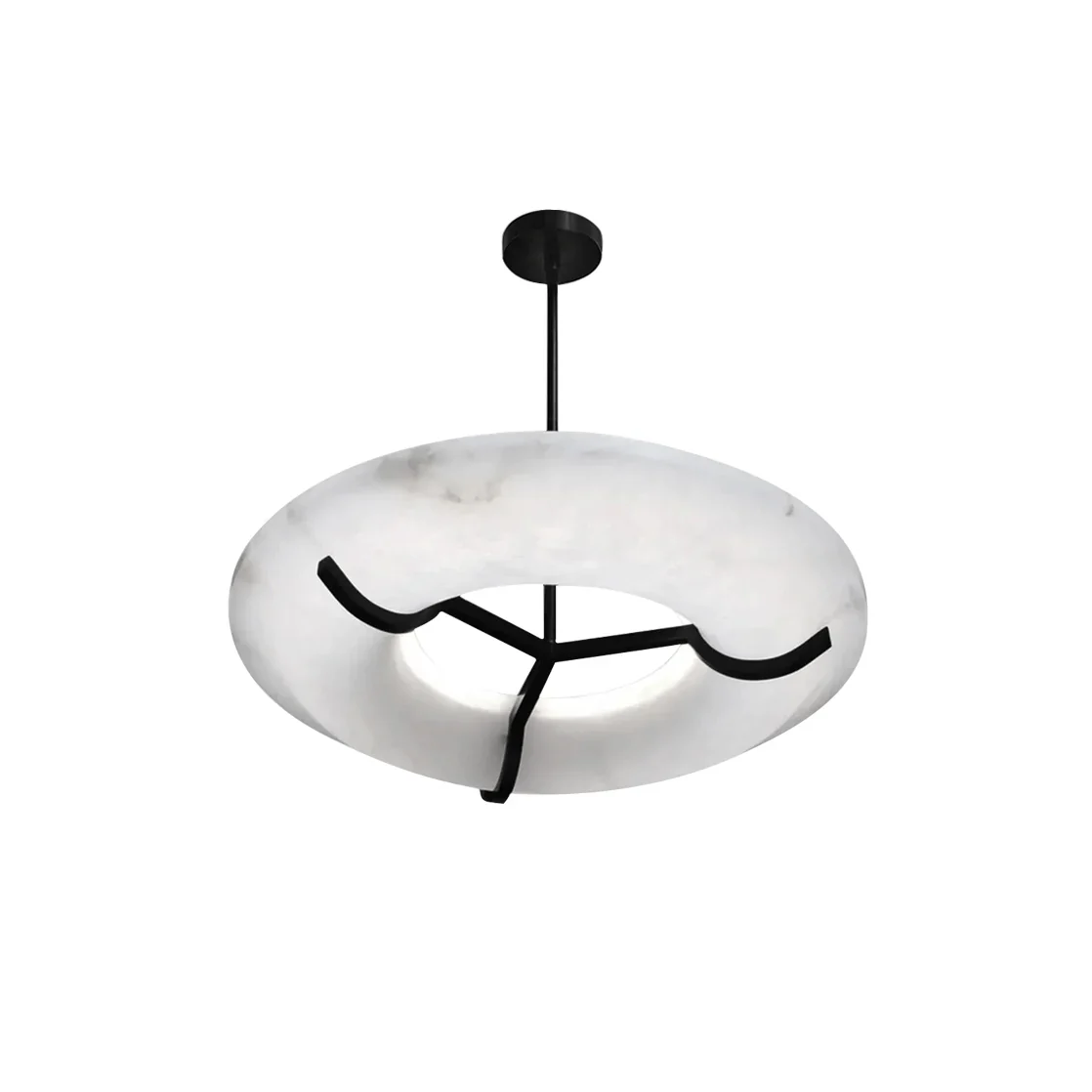 Carve Alabaster Pendant Light - Image 17