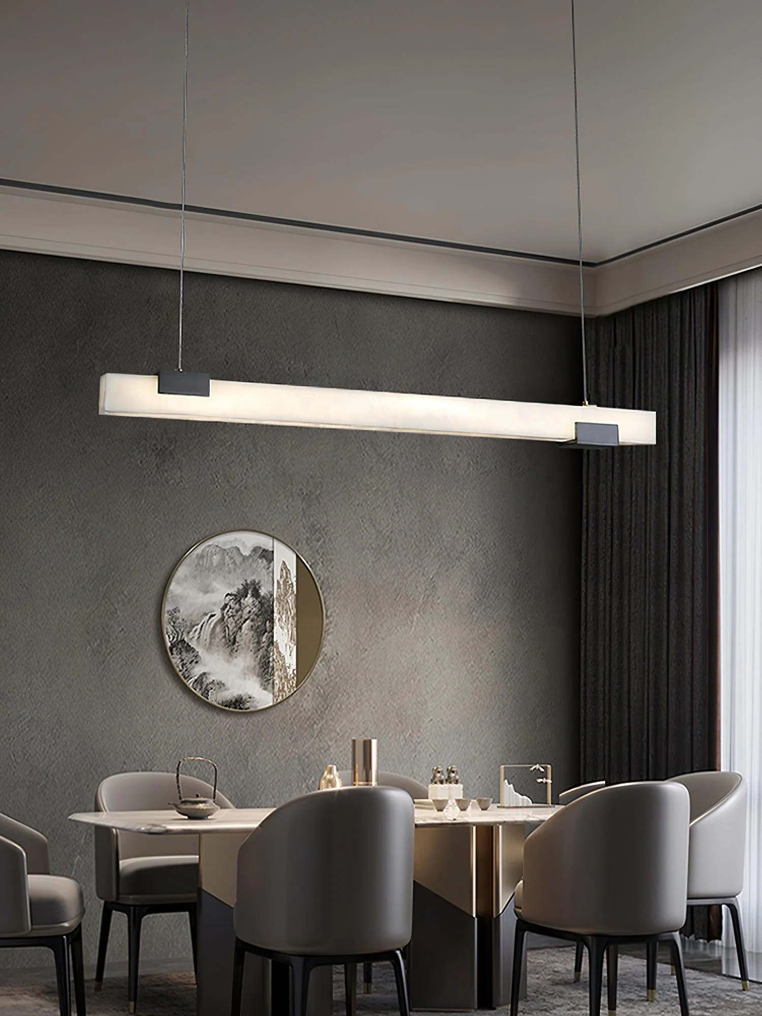 Cary Alabaster Pendant Light - Image 7