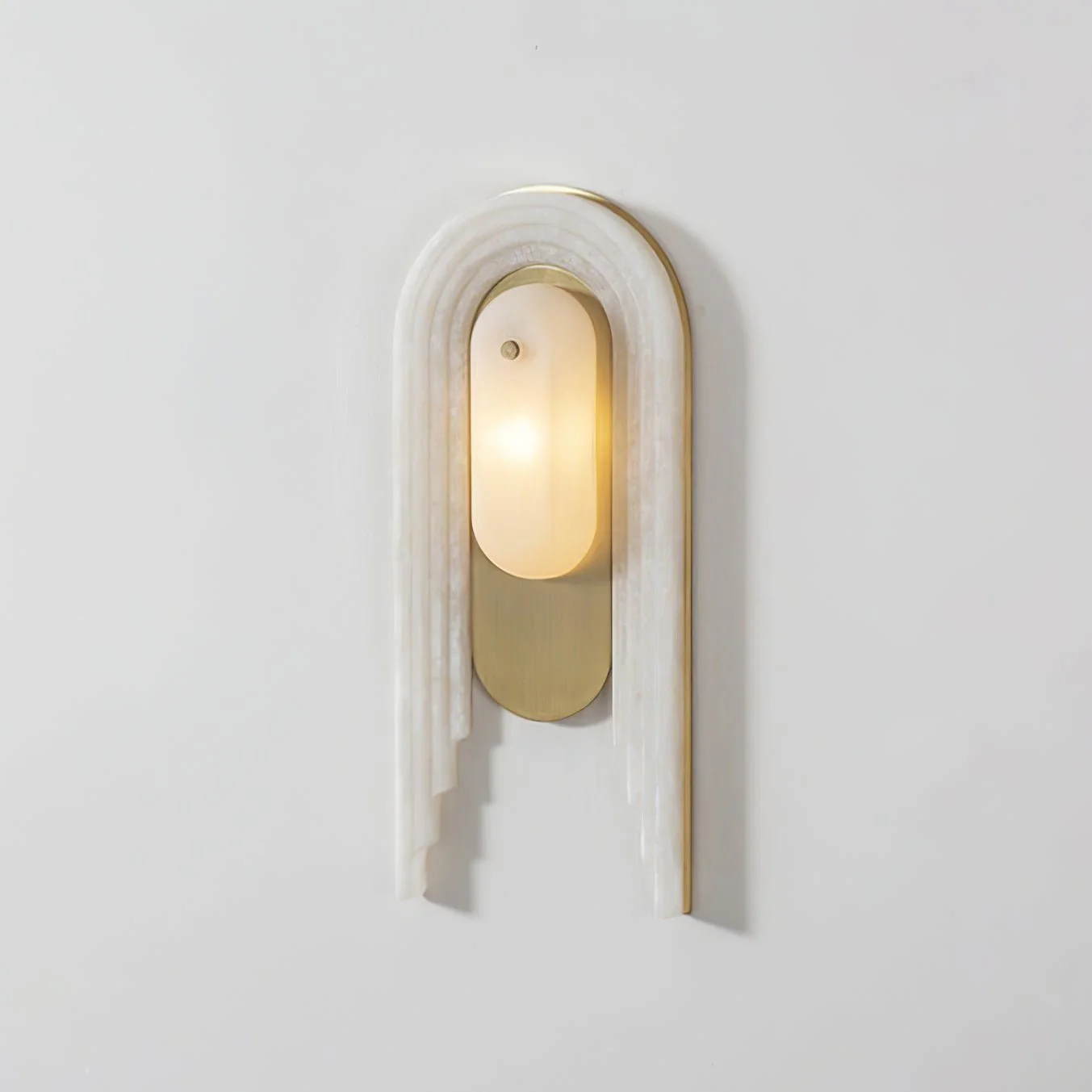 Cascada Alabaster Wall Sconce - Image 15
