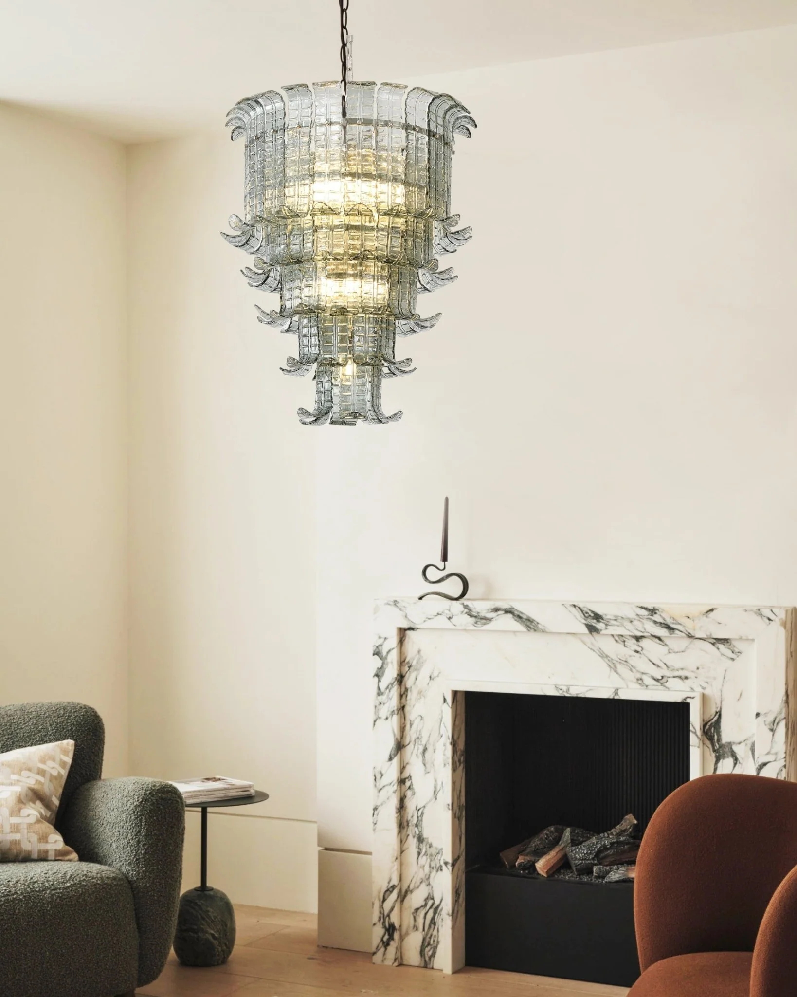 Cascade Murano Chandelier - Image 26