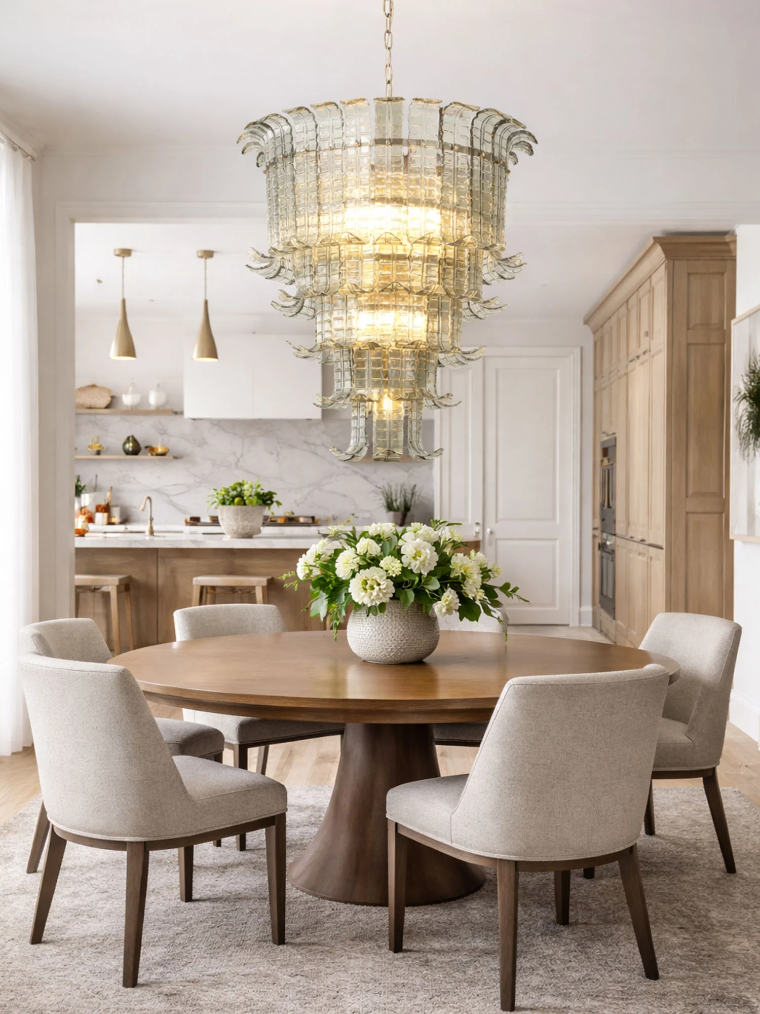Cascade Murano Chandelier - Image 3