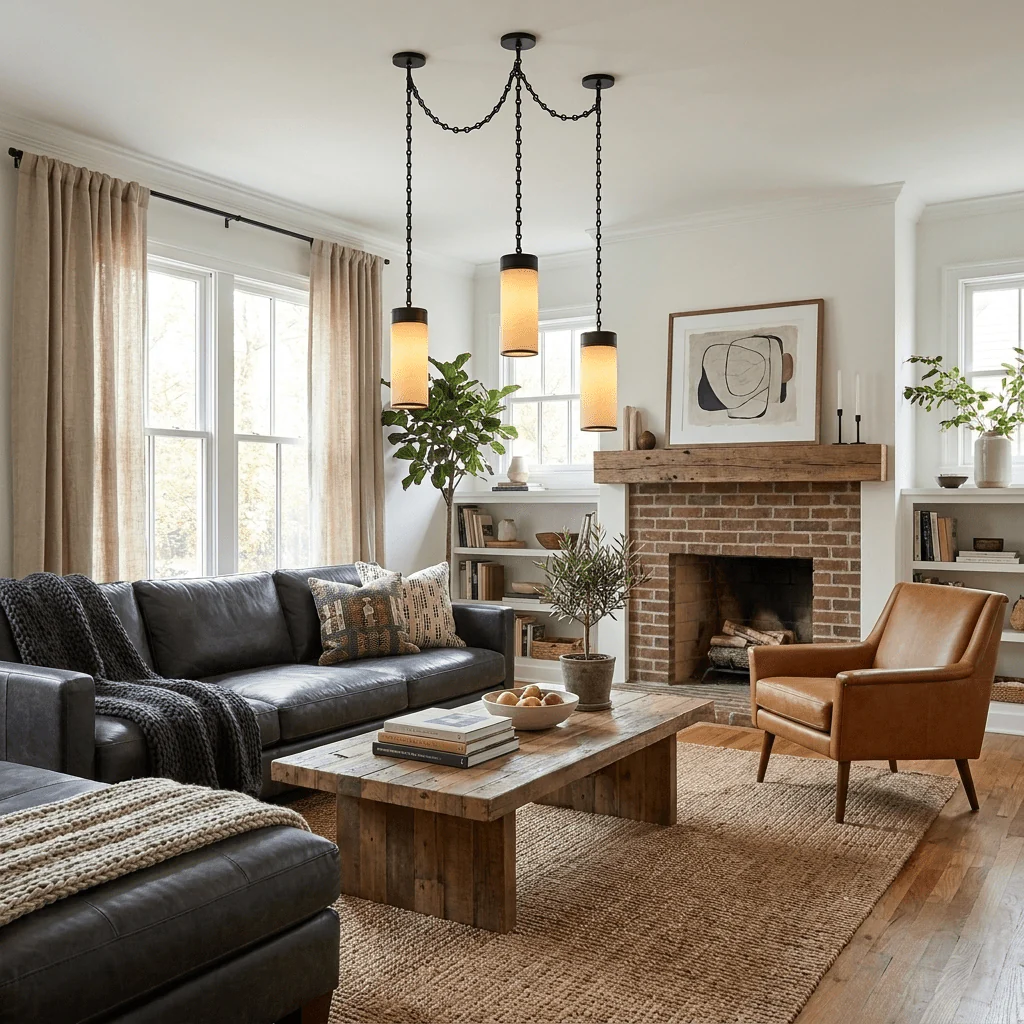Cascading Chain Cylinder Chandelier - Image 20
