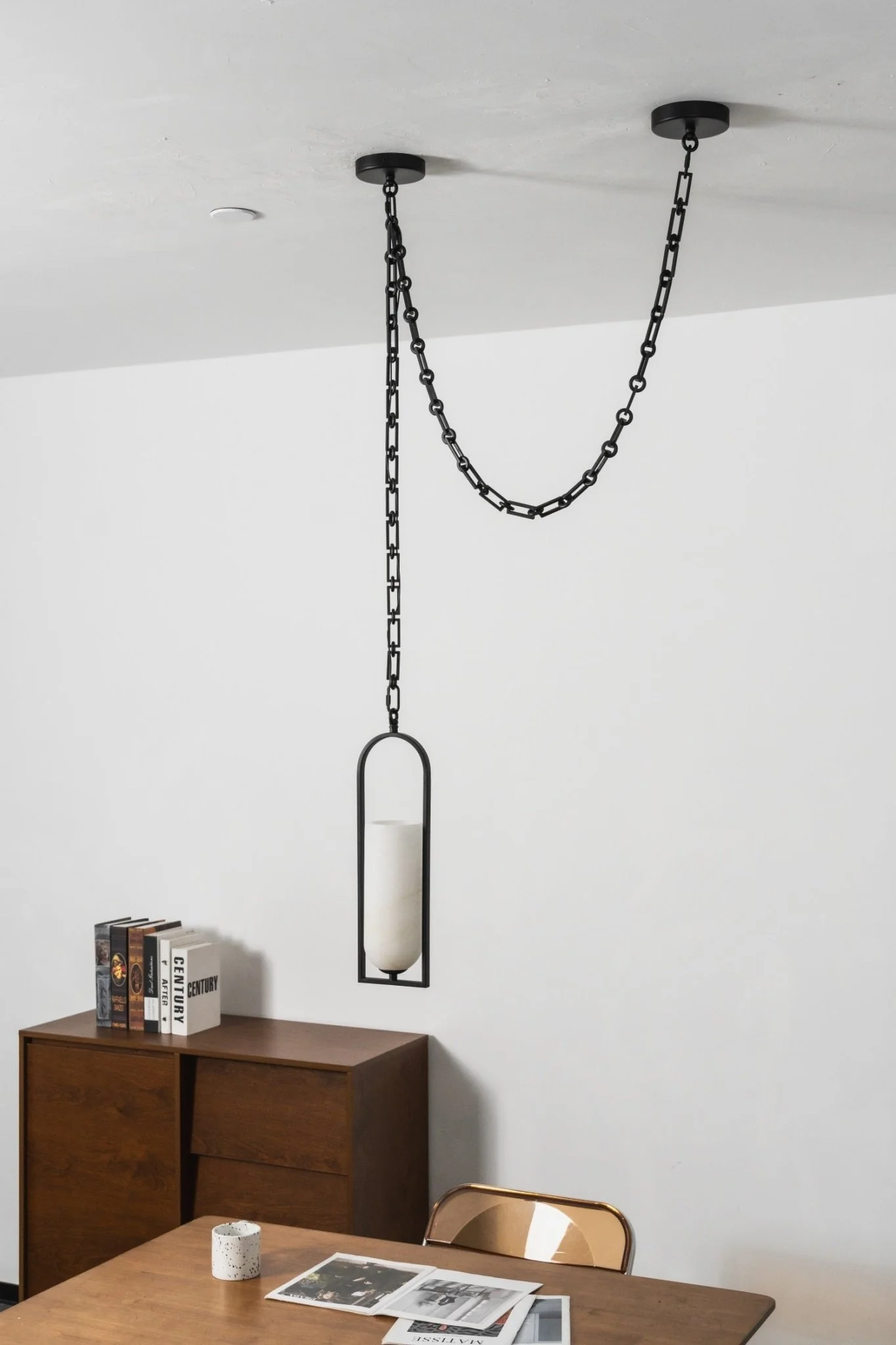 Cascading Chain Lantern Chandelier - Image 28