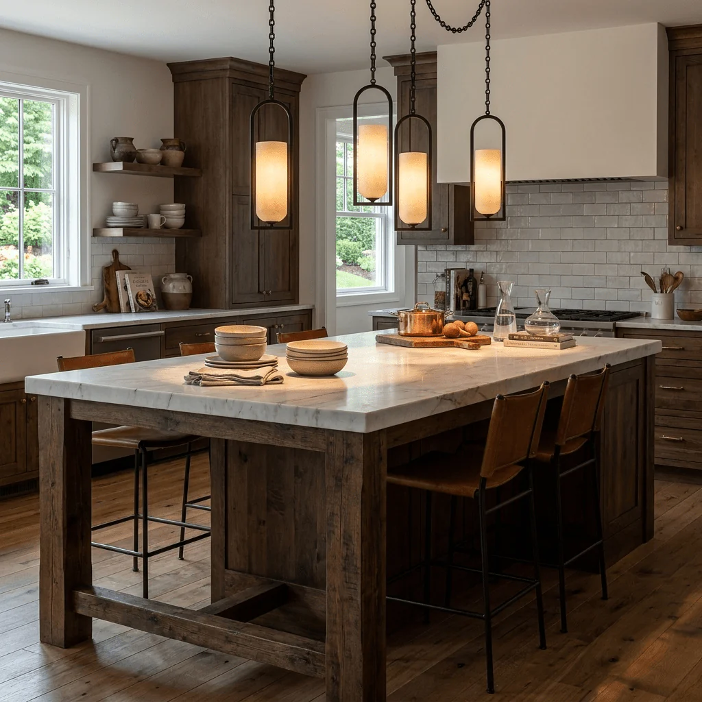 Cascading Chain Lantern Chandelier - Image 7