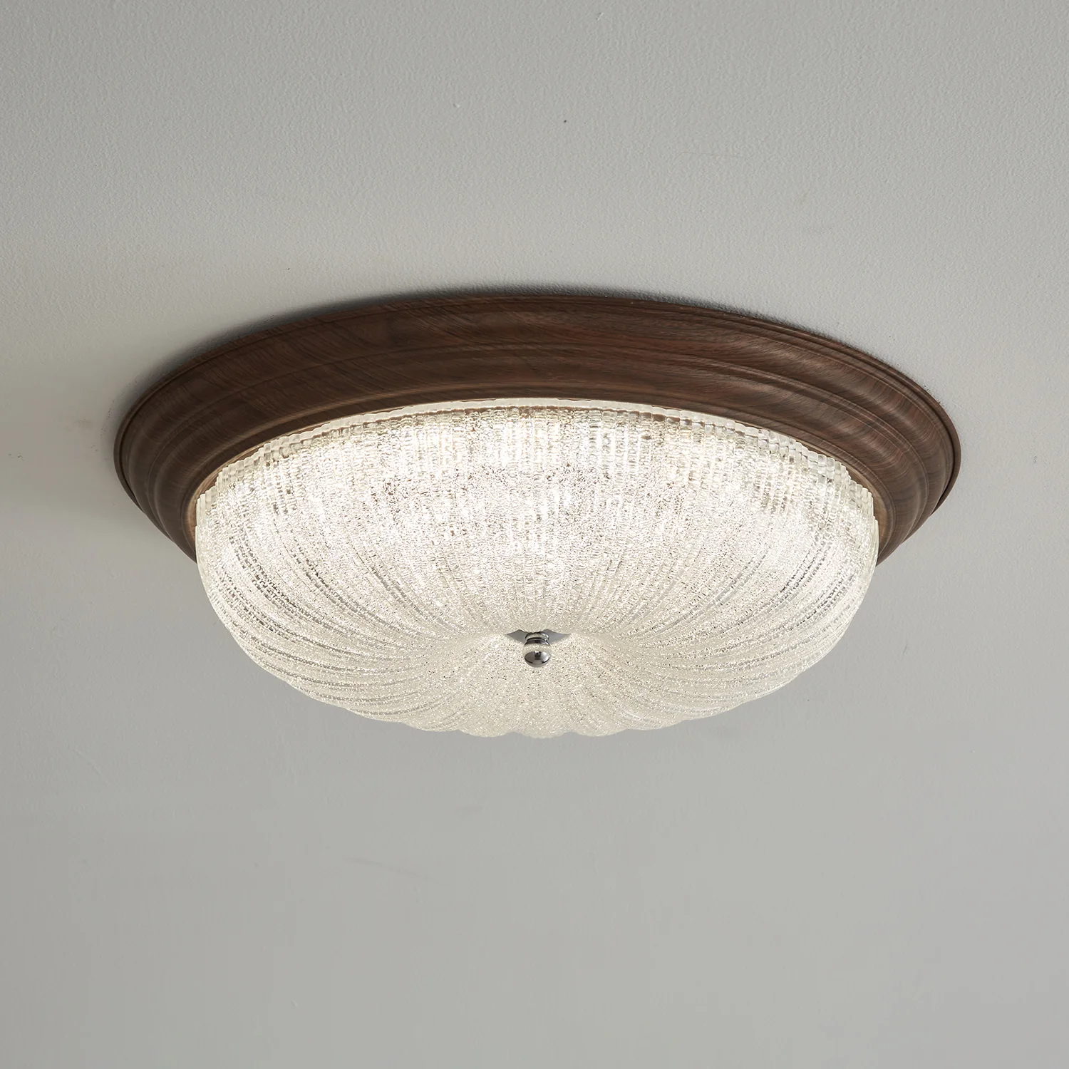 Celestia Walnut Ceiling Light - Image 13