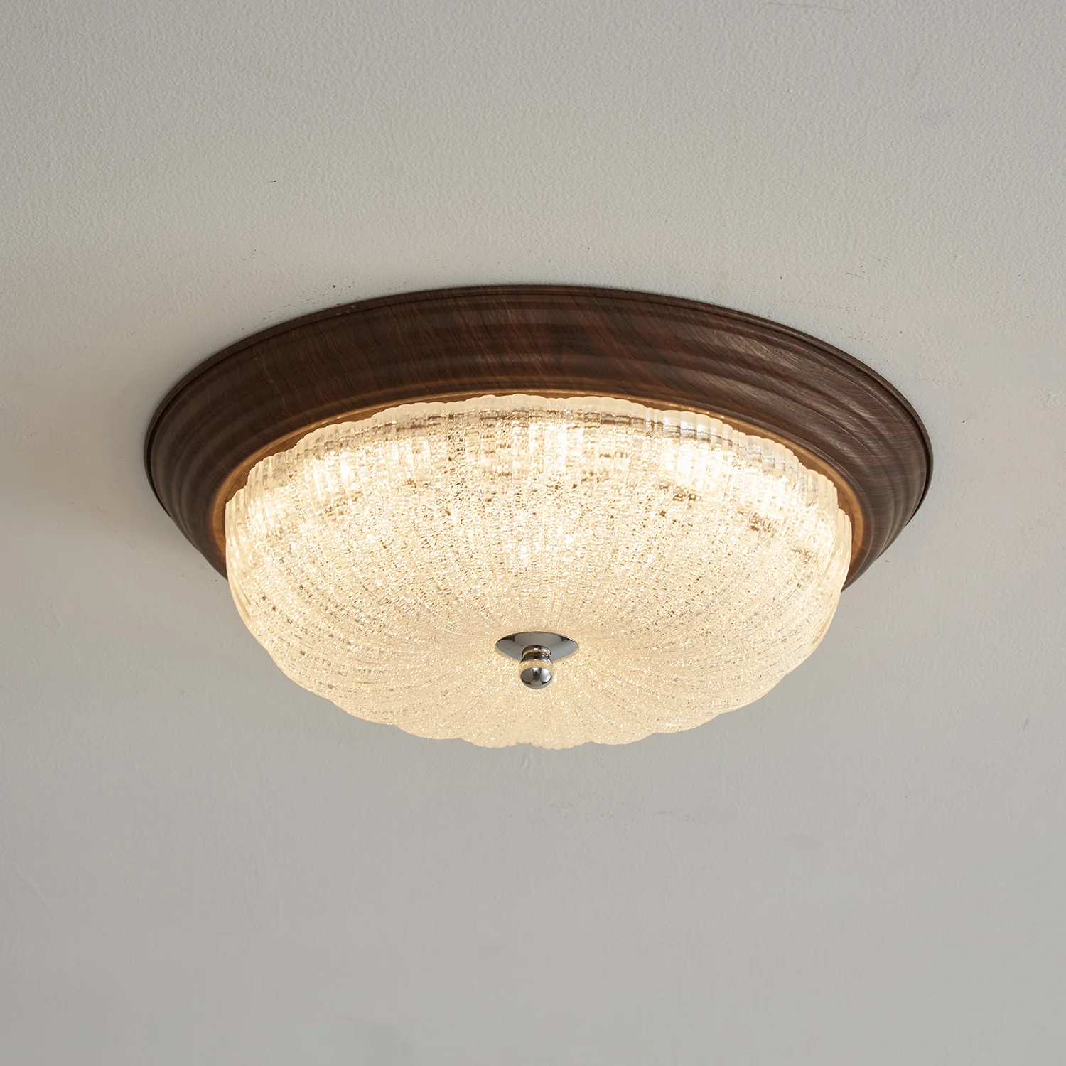 Celestia Walnut Ceiling Light - Image 16
