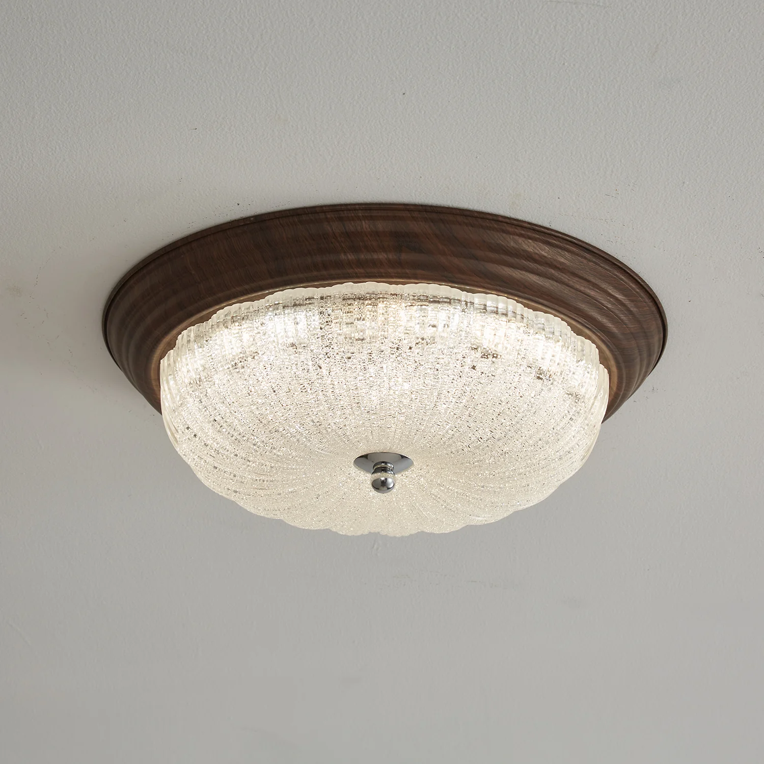 Celestia Walnut Ceiling Light - Image 18