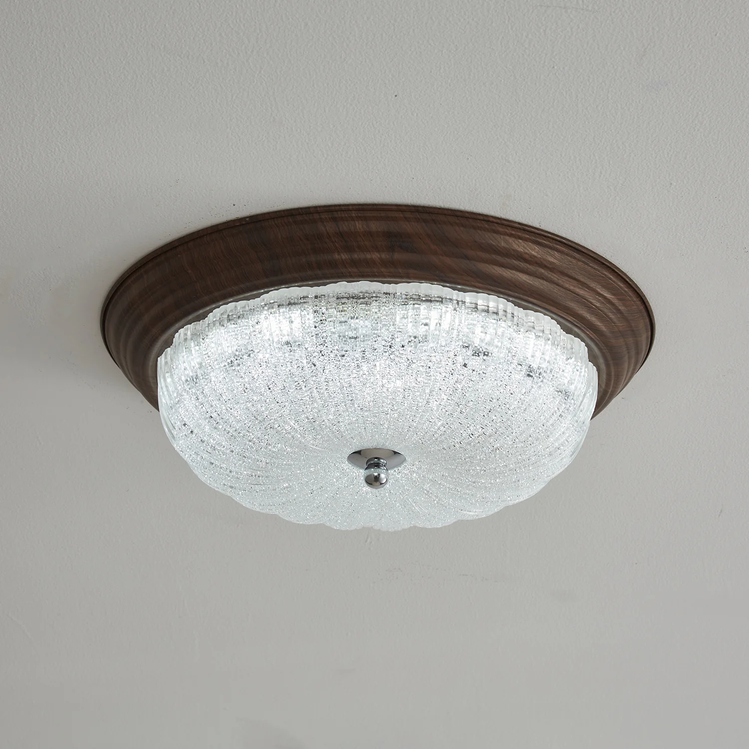 Celestia Walnut Ceiling Light - Image 19