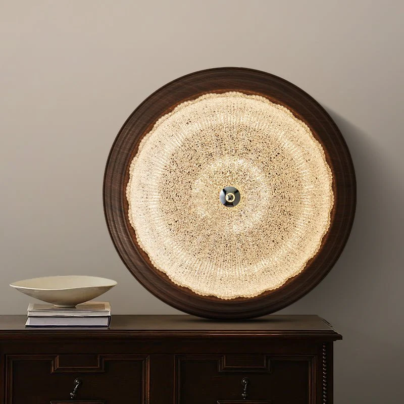Celestia Walnut Ceiling Light - Image 4