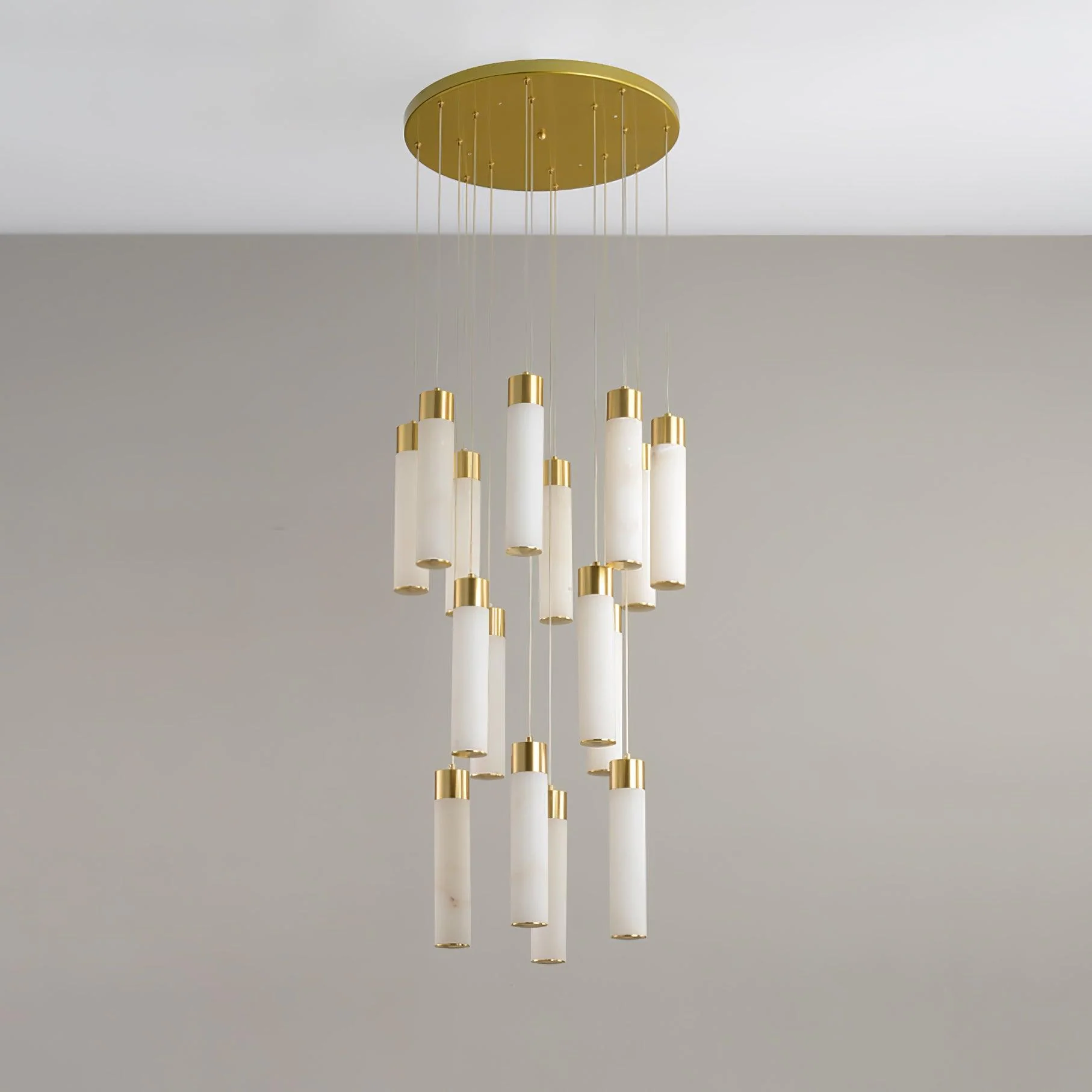Celestial Alabaster Cascade Chandelier - Image 36