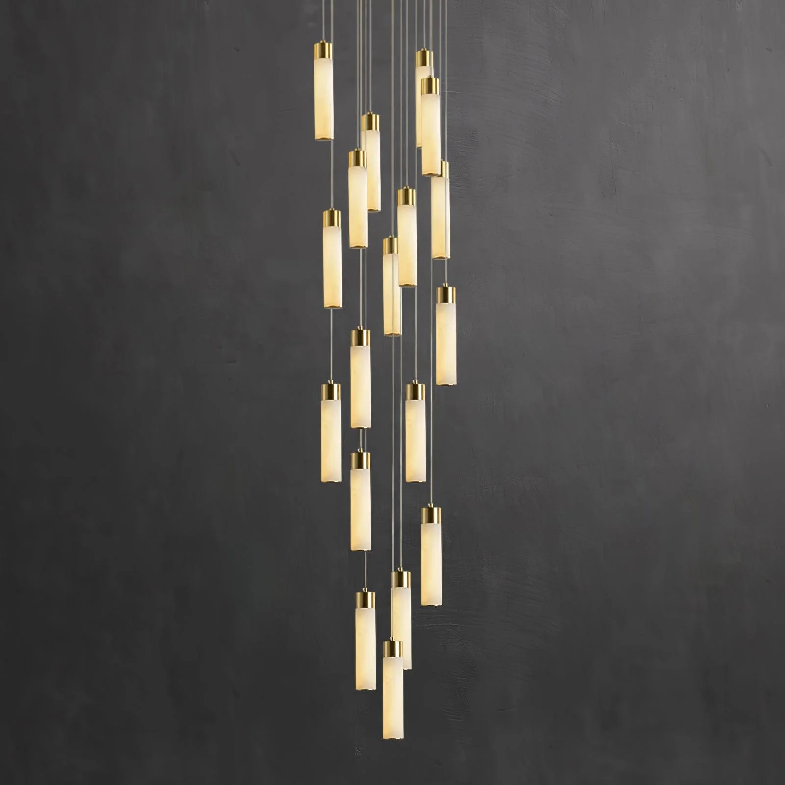Celestial Alabaster Cascade Chandelier - Image 38