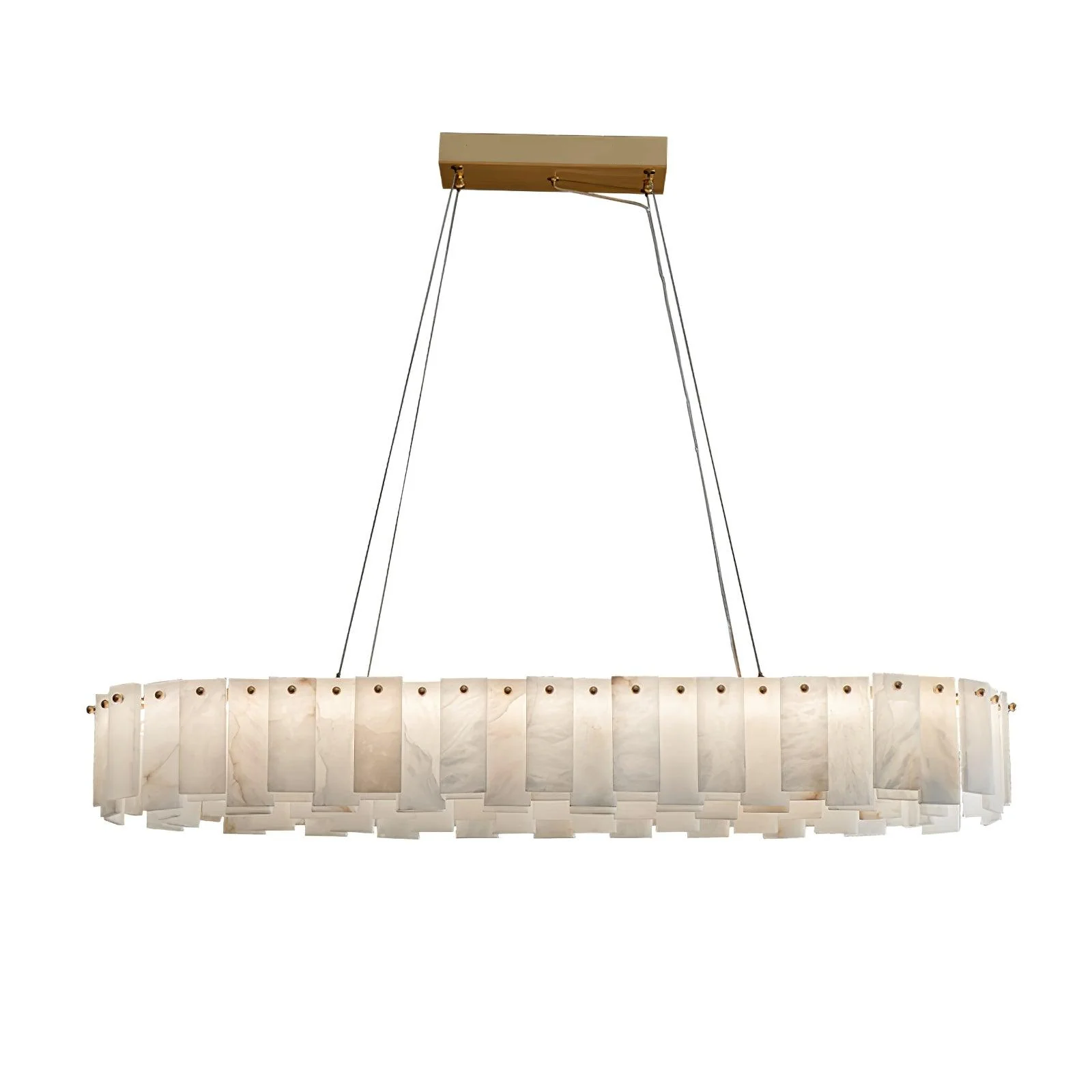 Celestial Alabaster Round Chandelier - Image 38