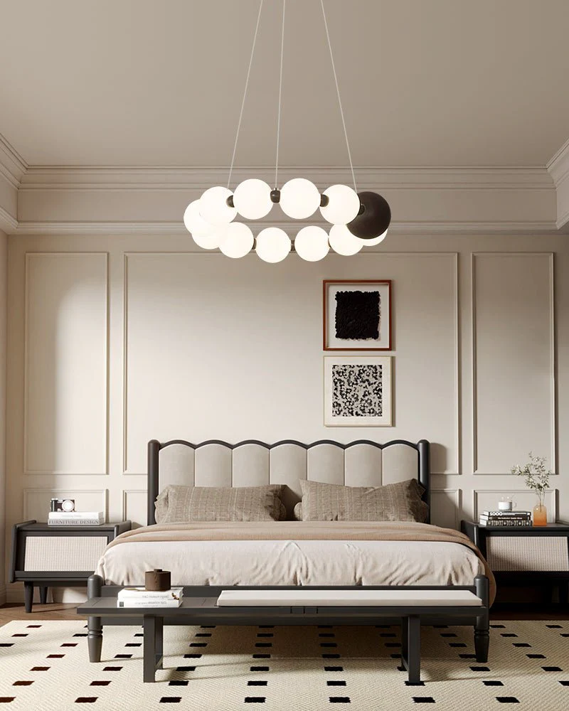Celestial Bead Ring Chandelier - Image 11