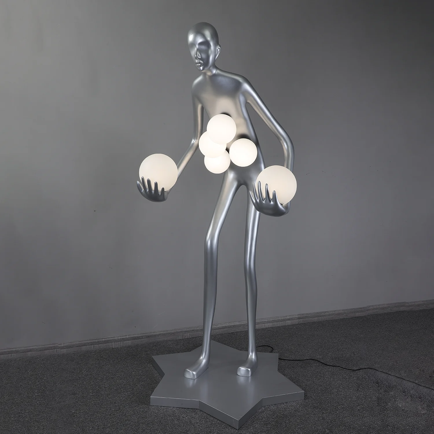 Celestial Guardian Sculpture Floor Lamp - Image 19