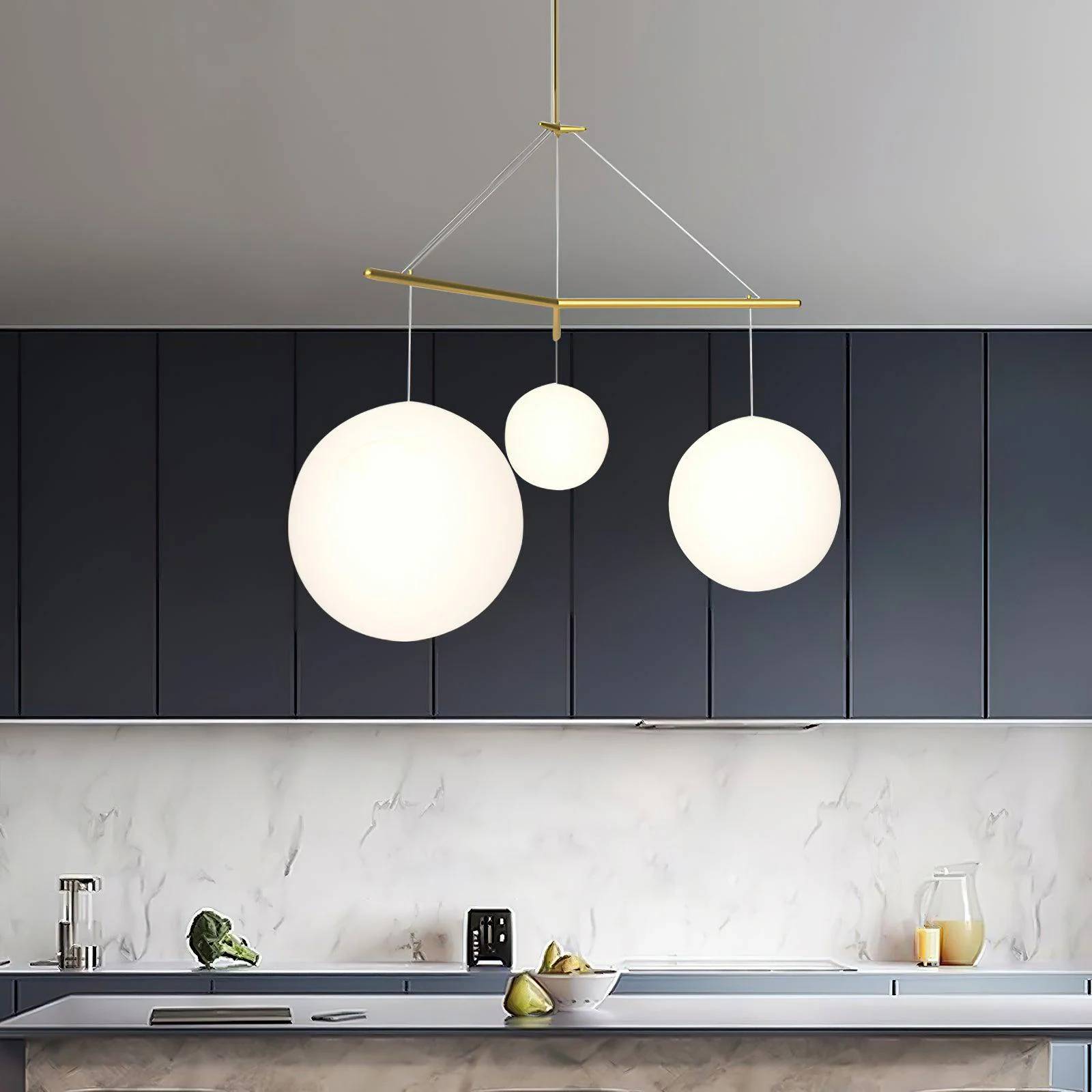 Celestial Orb Trio Pendant Lamp - Image 16