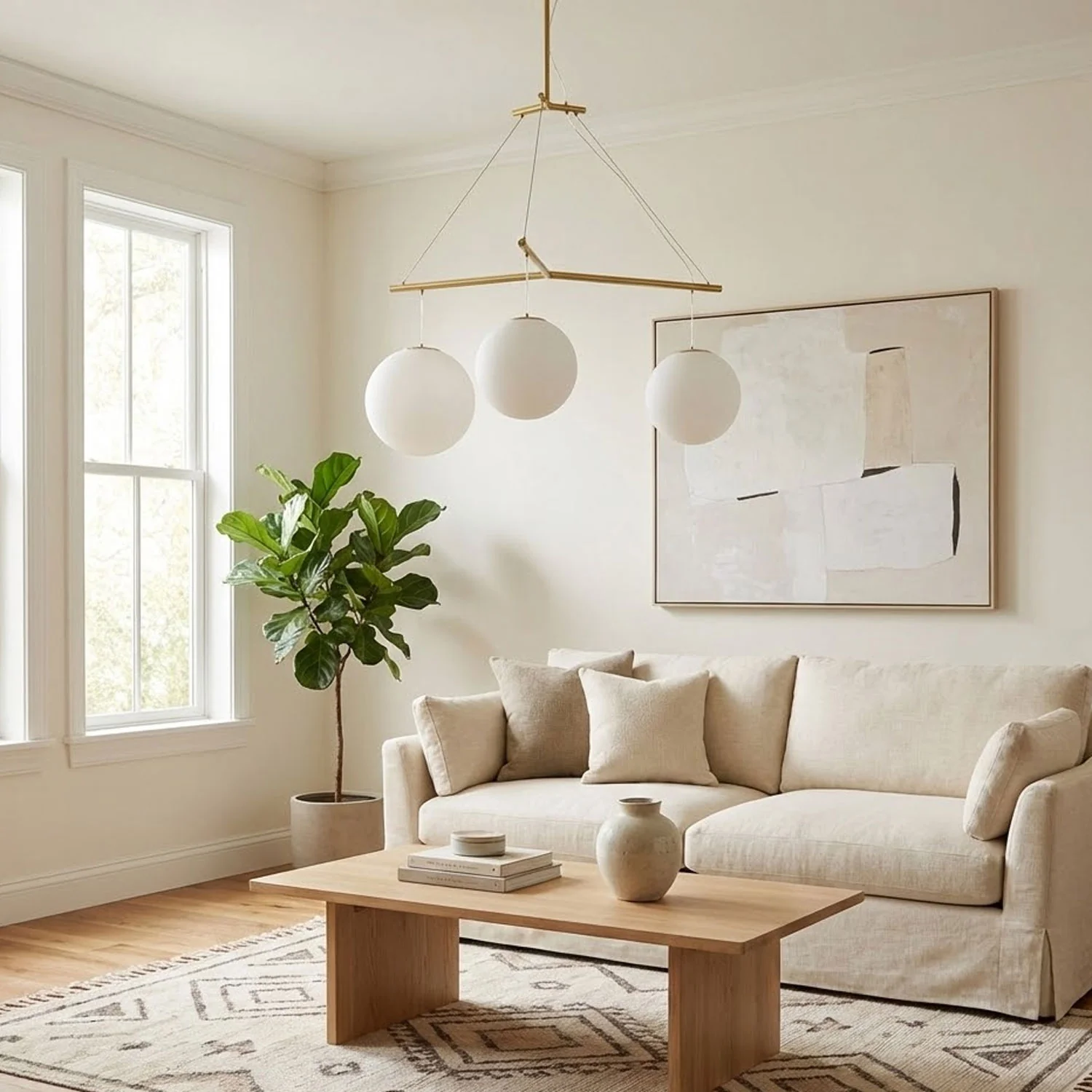 Celestial Orb Trio Pendant Lamp - Image 8