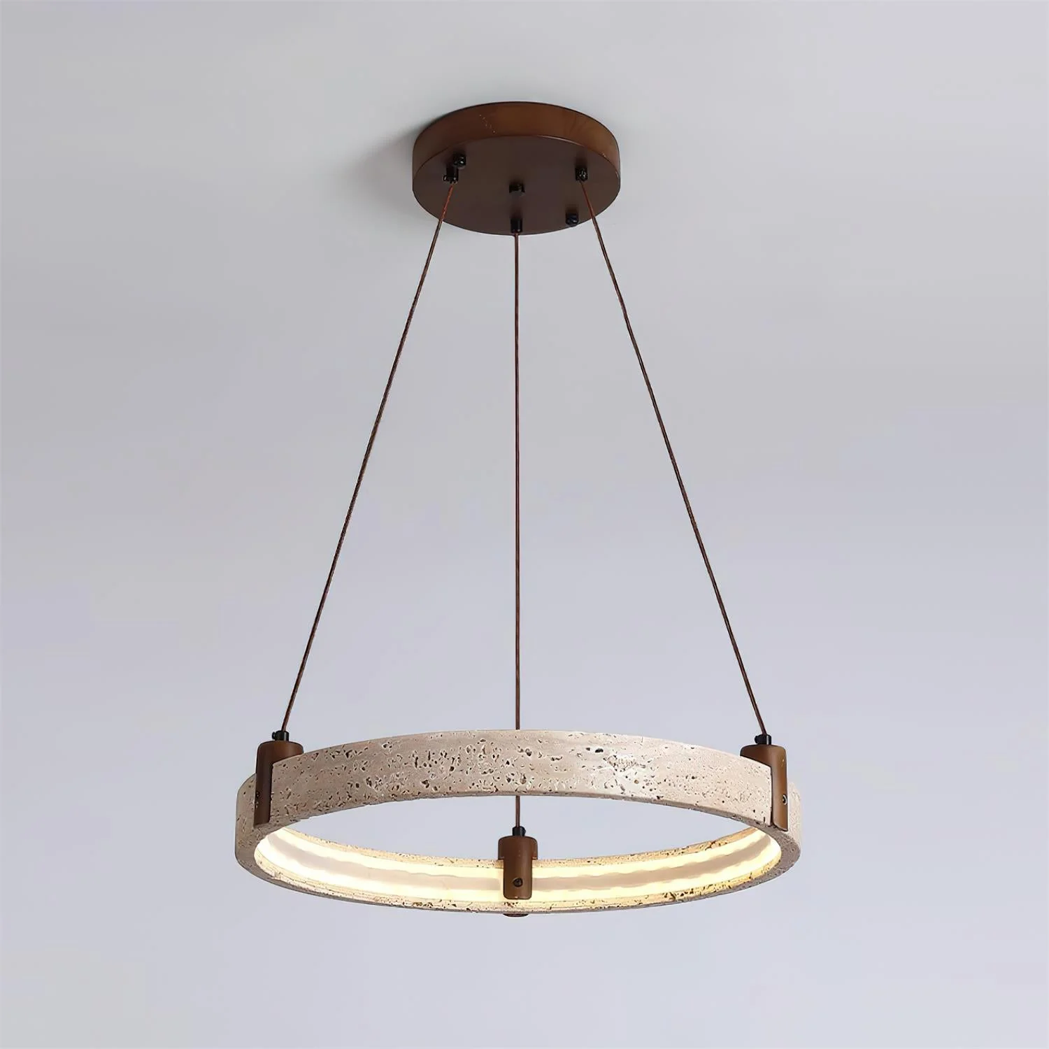 Celestial Orbit Travertine Chandelier - Image 40