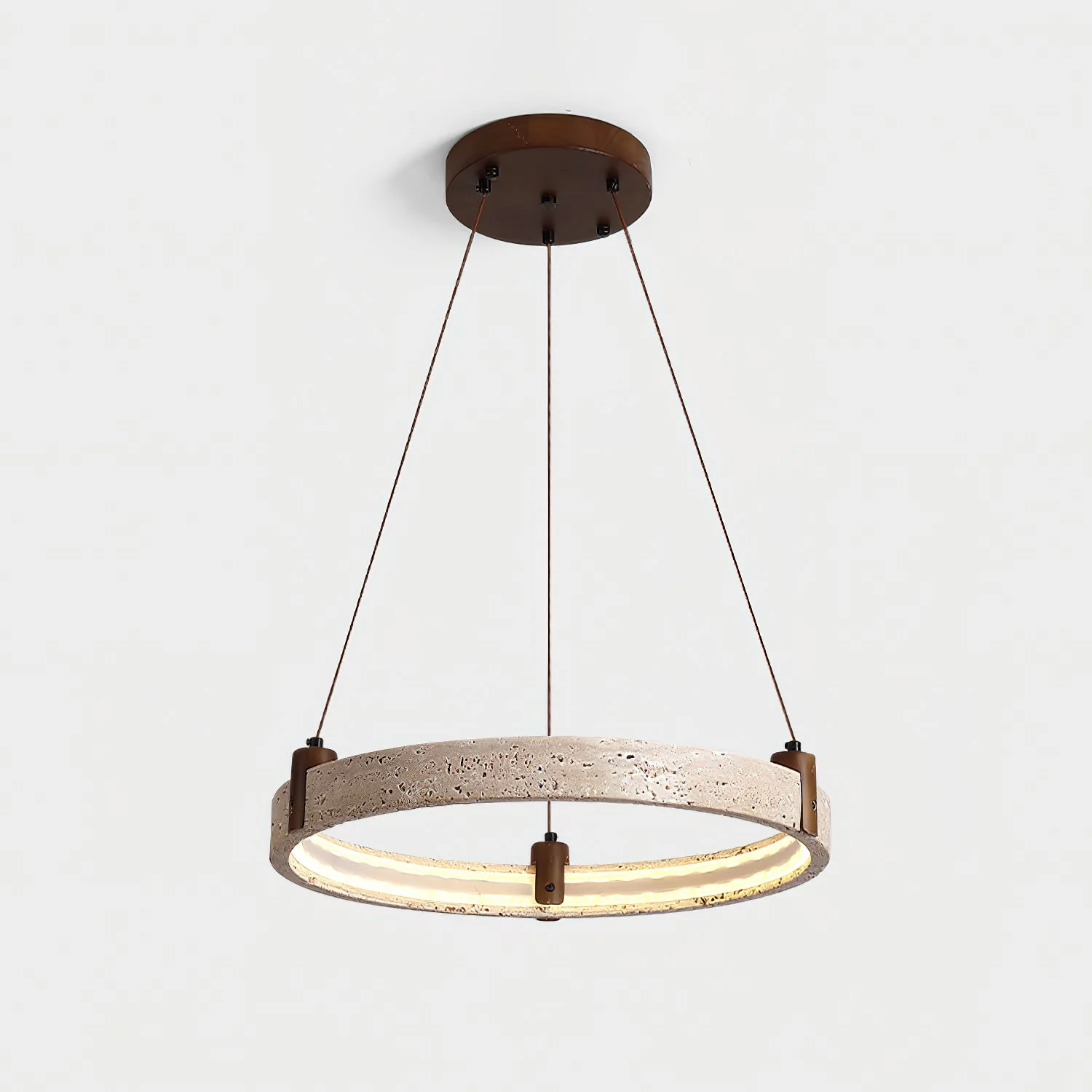 Celestial Orbit Travertine Chandelier - Image 42