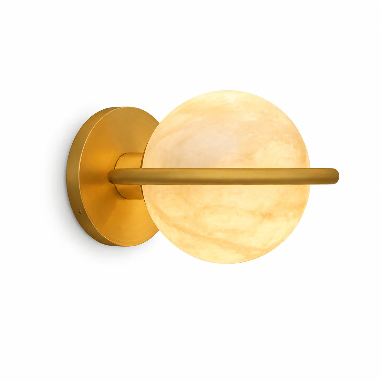 Celestial Ring Alabaster Wall Lamp - Image 12