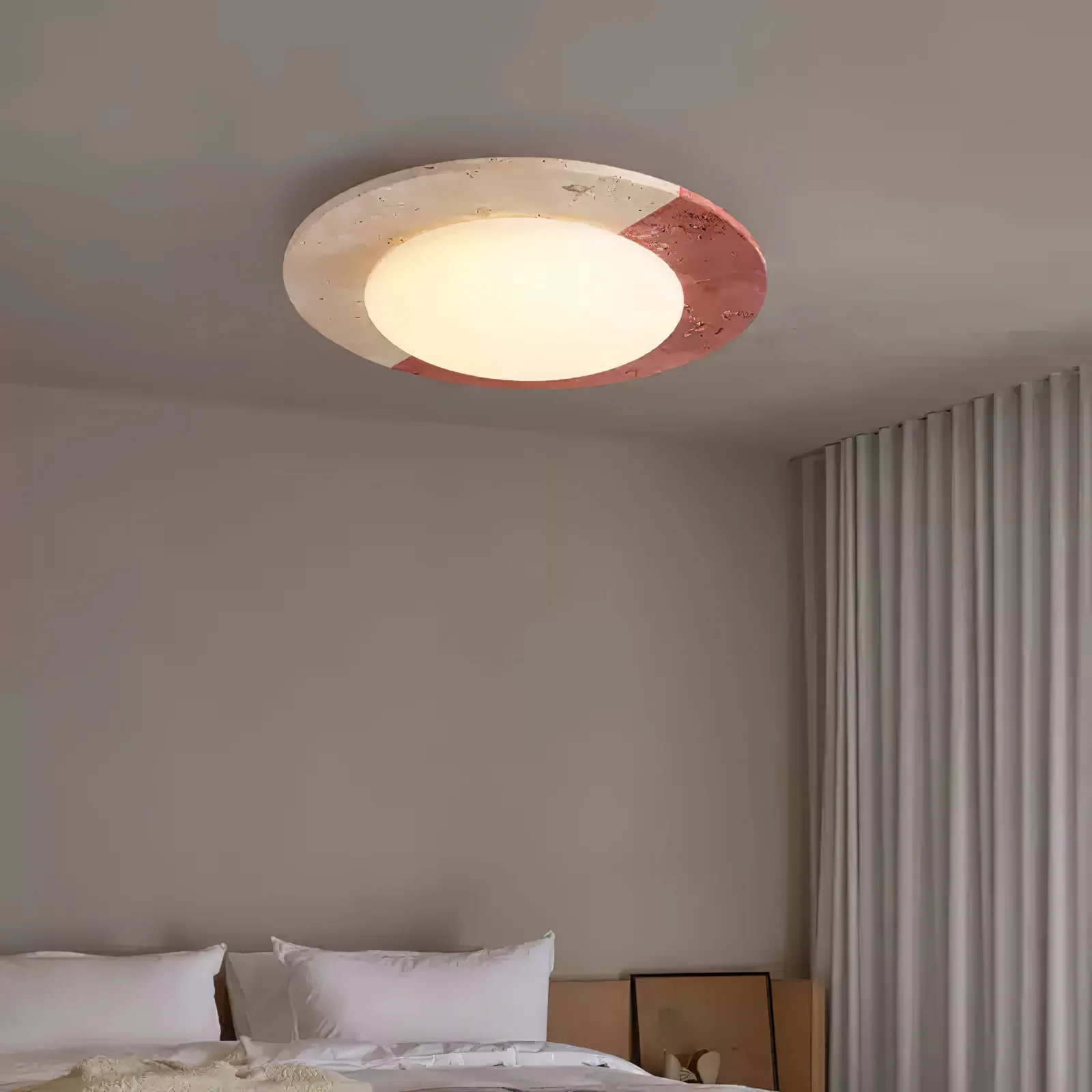 Celestial Travertine Ceiling Lamp - Image 16