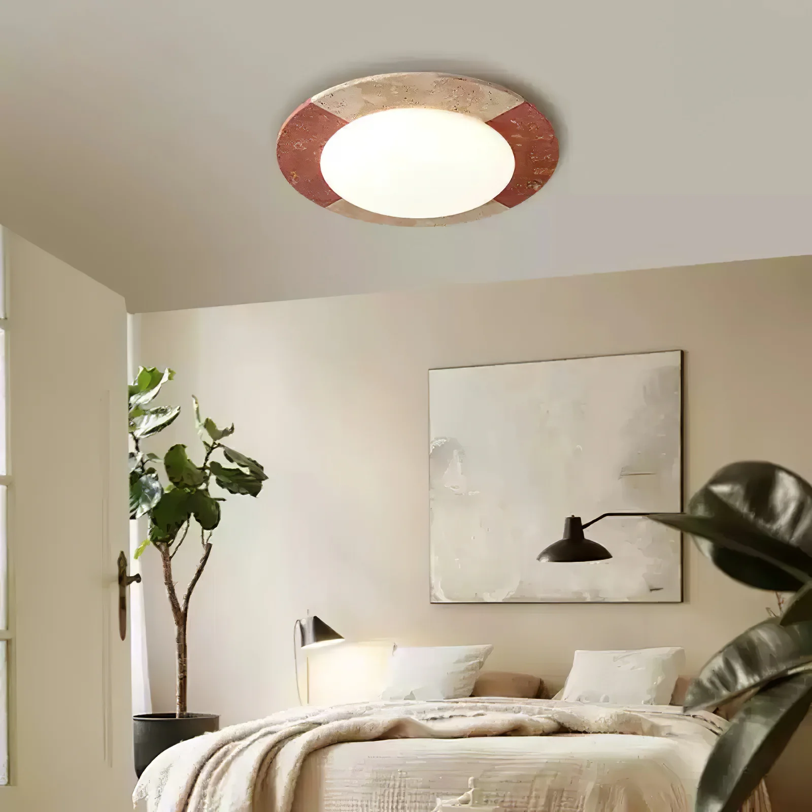 Celestial Travertine Ceiling Lamp - Image 22