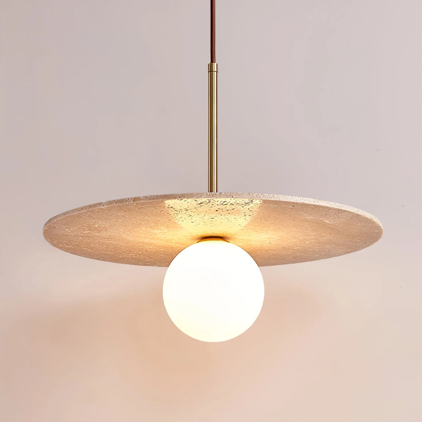 Celestial Travertine Pendant Light - Image 8