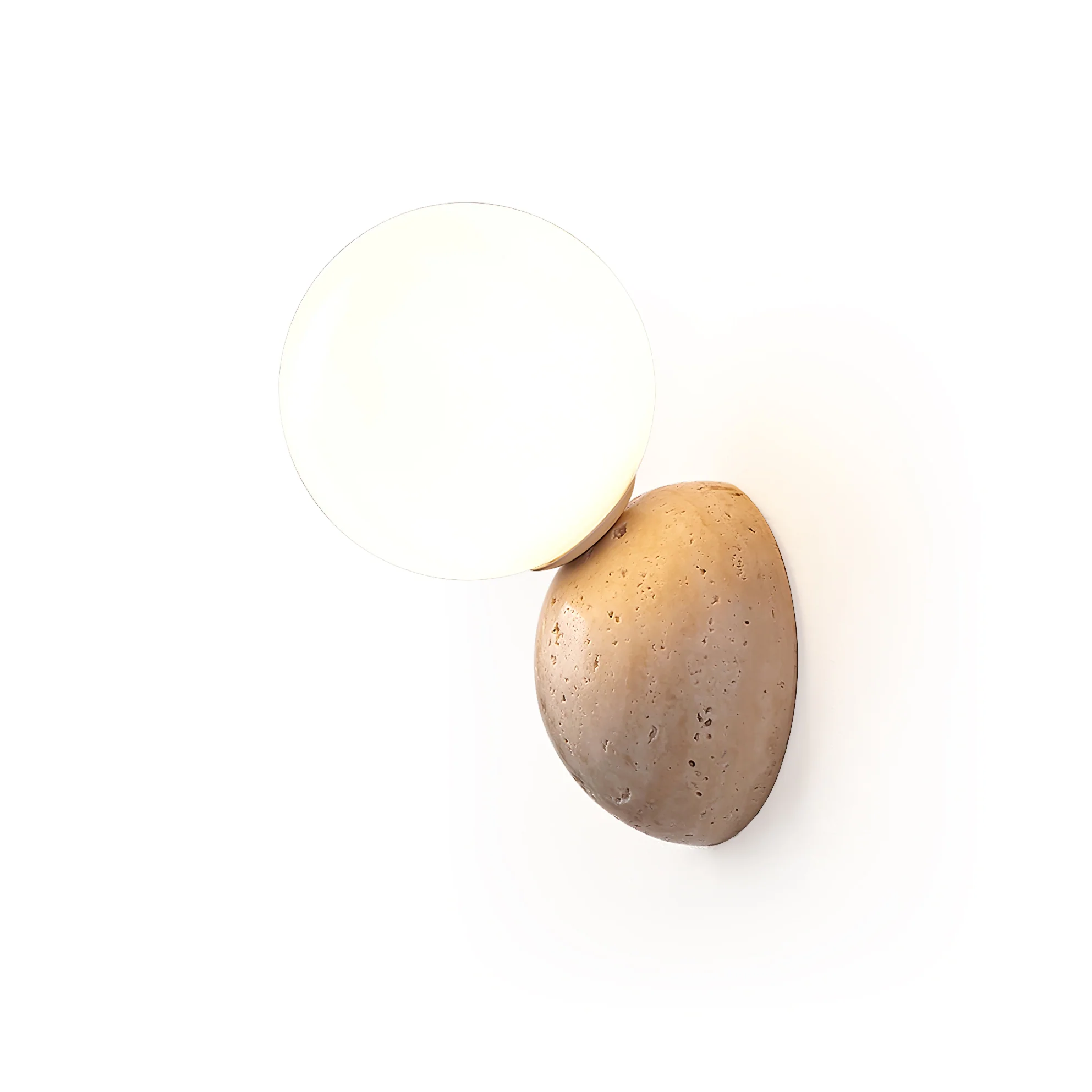 Celestial Travertine Wall Sconce - Image 17