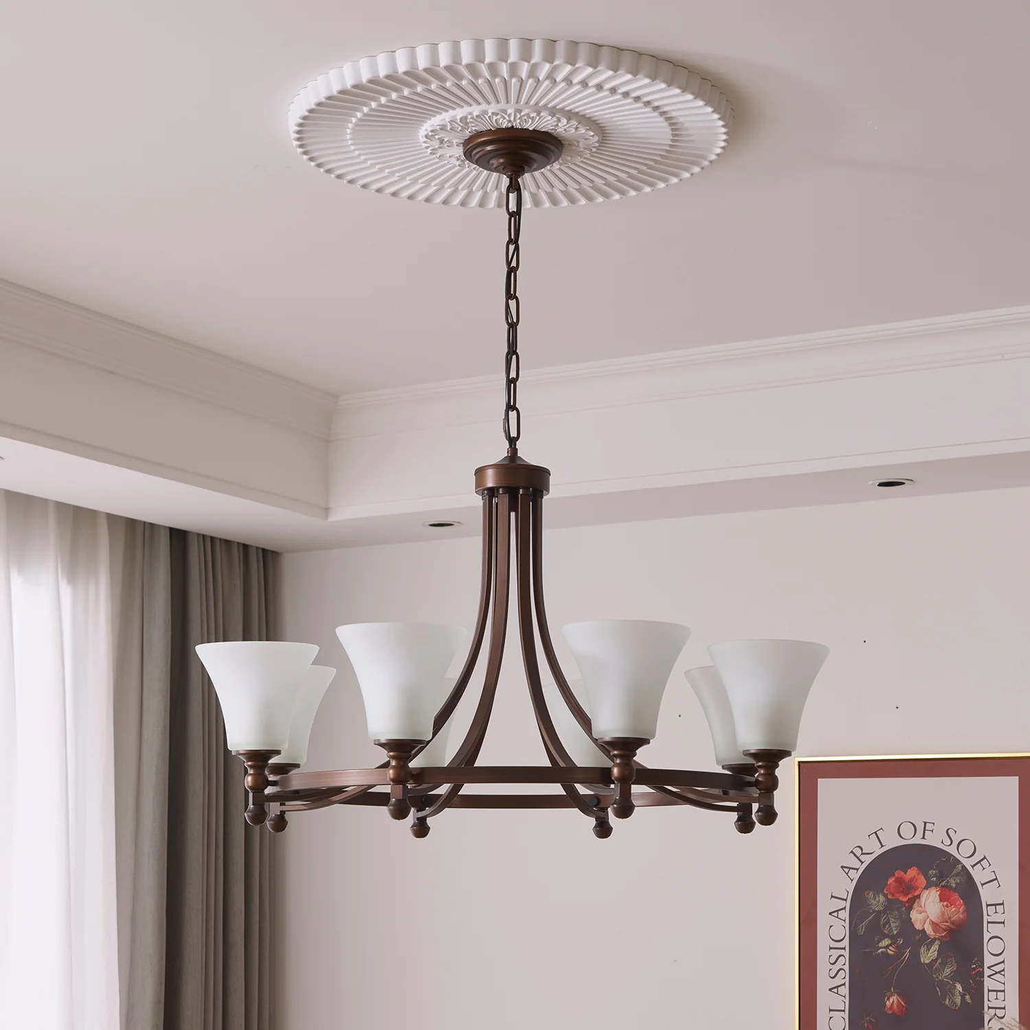 Celestine Glow Chandelier - Image 3