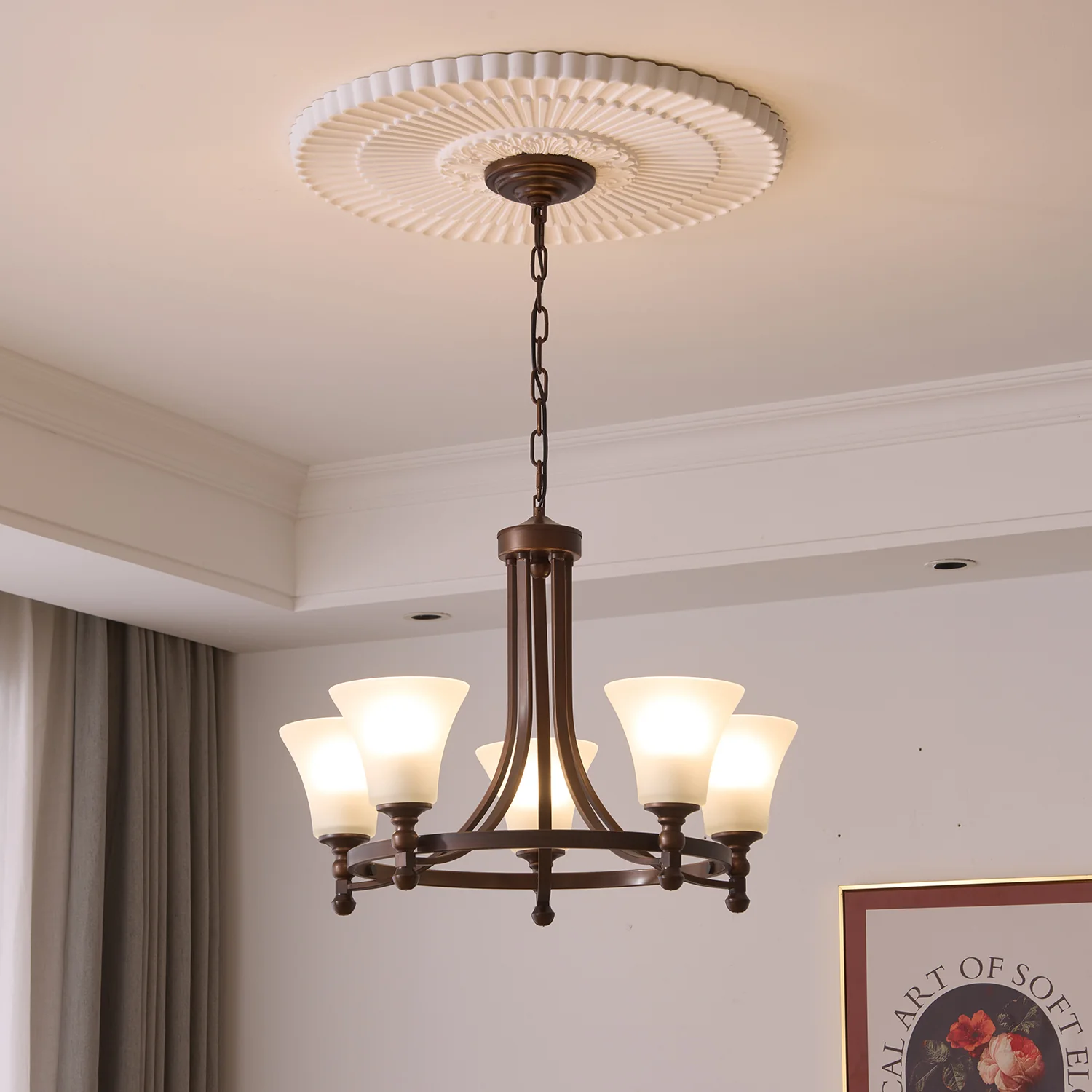 Celestine Glow Chandelier - Image 4