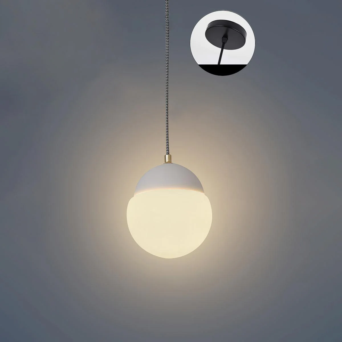 Cement Eclipse Pendant Lamp - Image 31