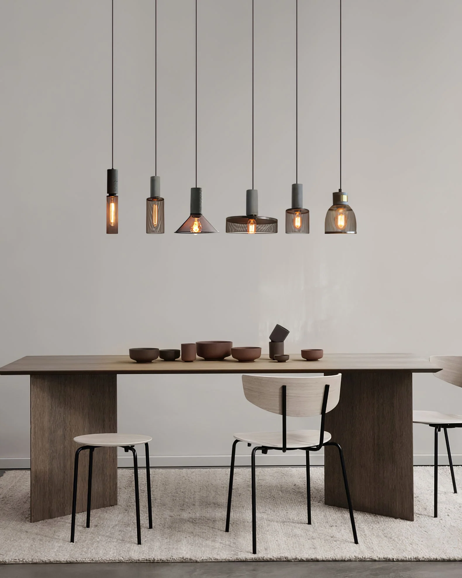 Cement Mesh Pendant Light - Image 32