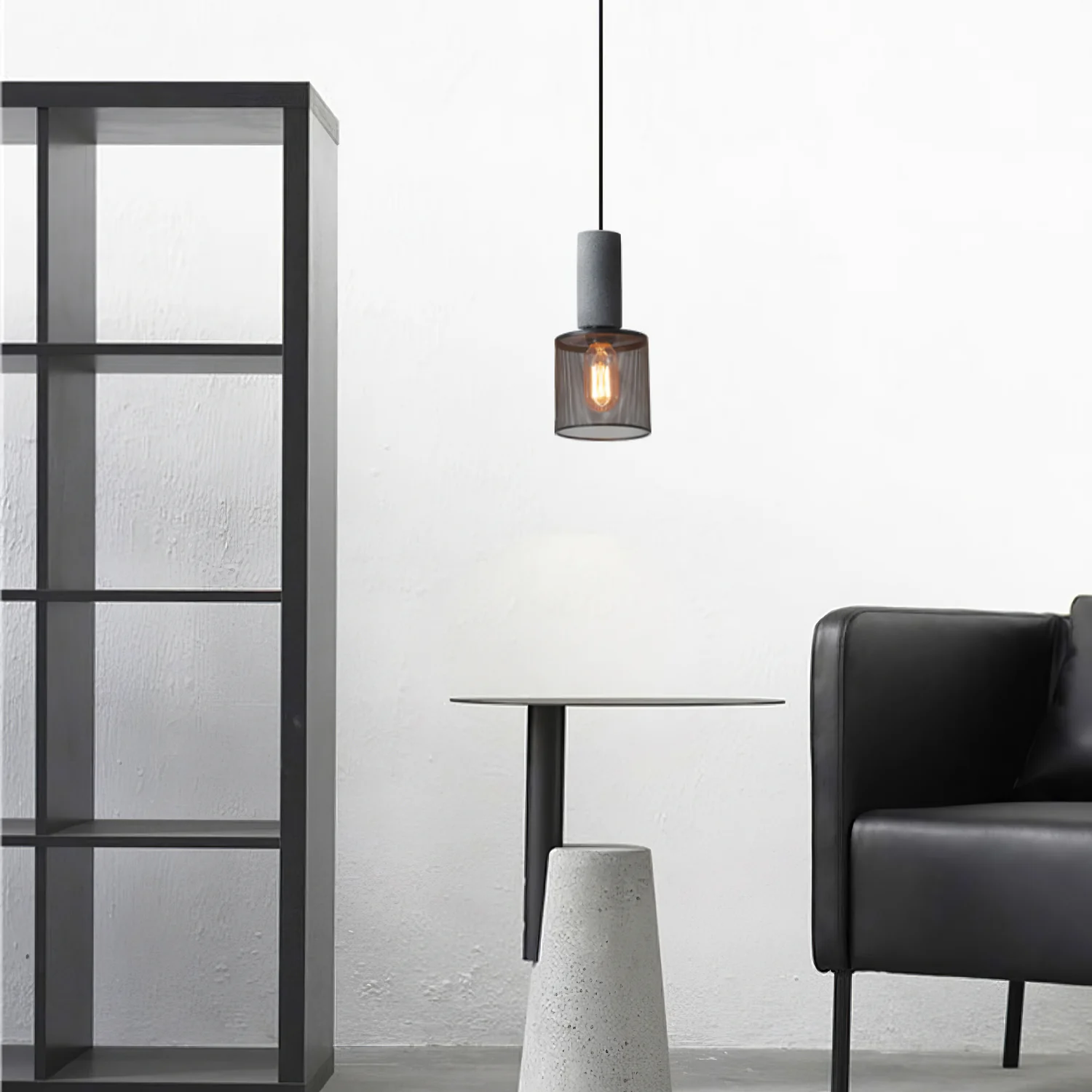Cement Mesh Pendant Light - Image 39