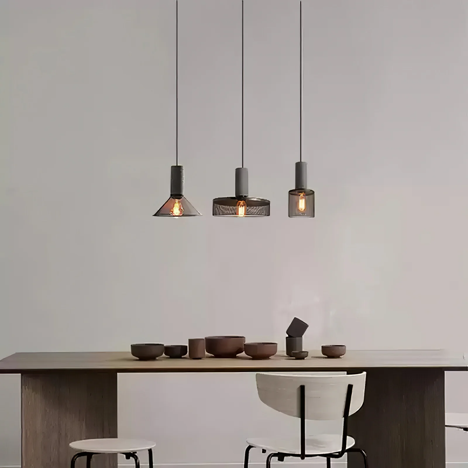 Cement Mesh Pendant Light - Image 46