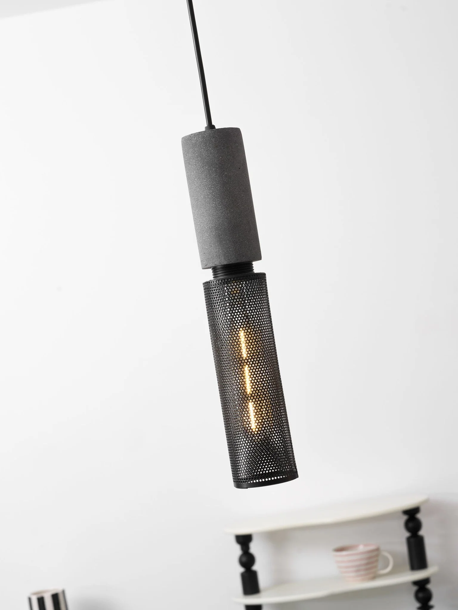 Cement Mesh Pendant Light - Image 60