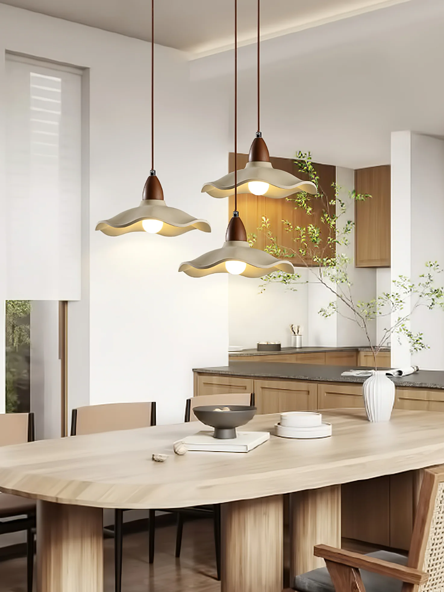 Cement Wave Pendant Light - Image 18