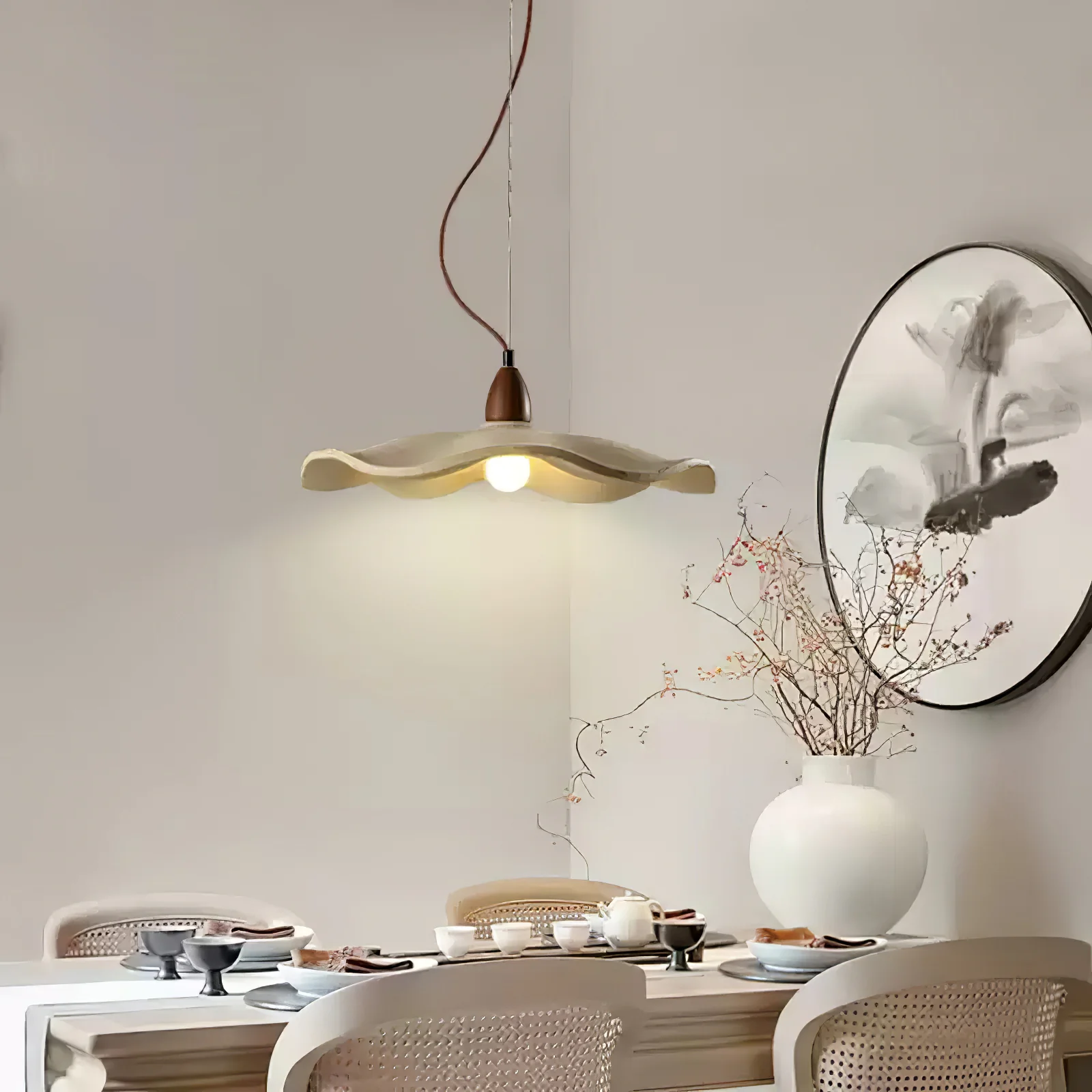 Cement Wave Pendant Light - Image 27
