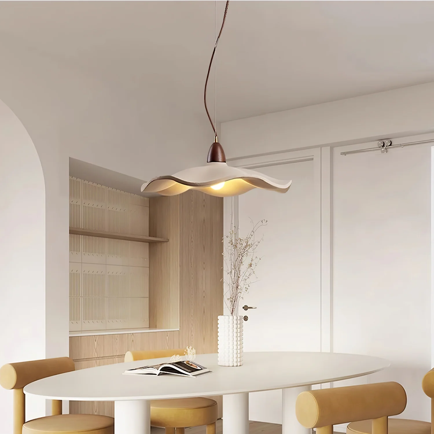 Cement Wave Pendant Light - Image 5